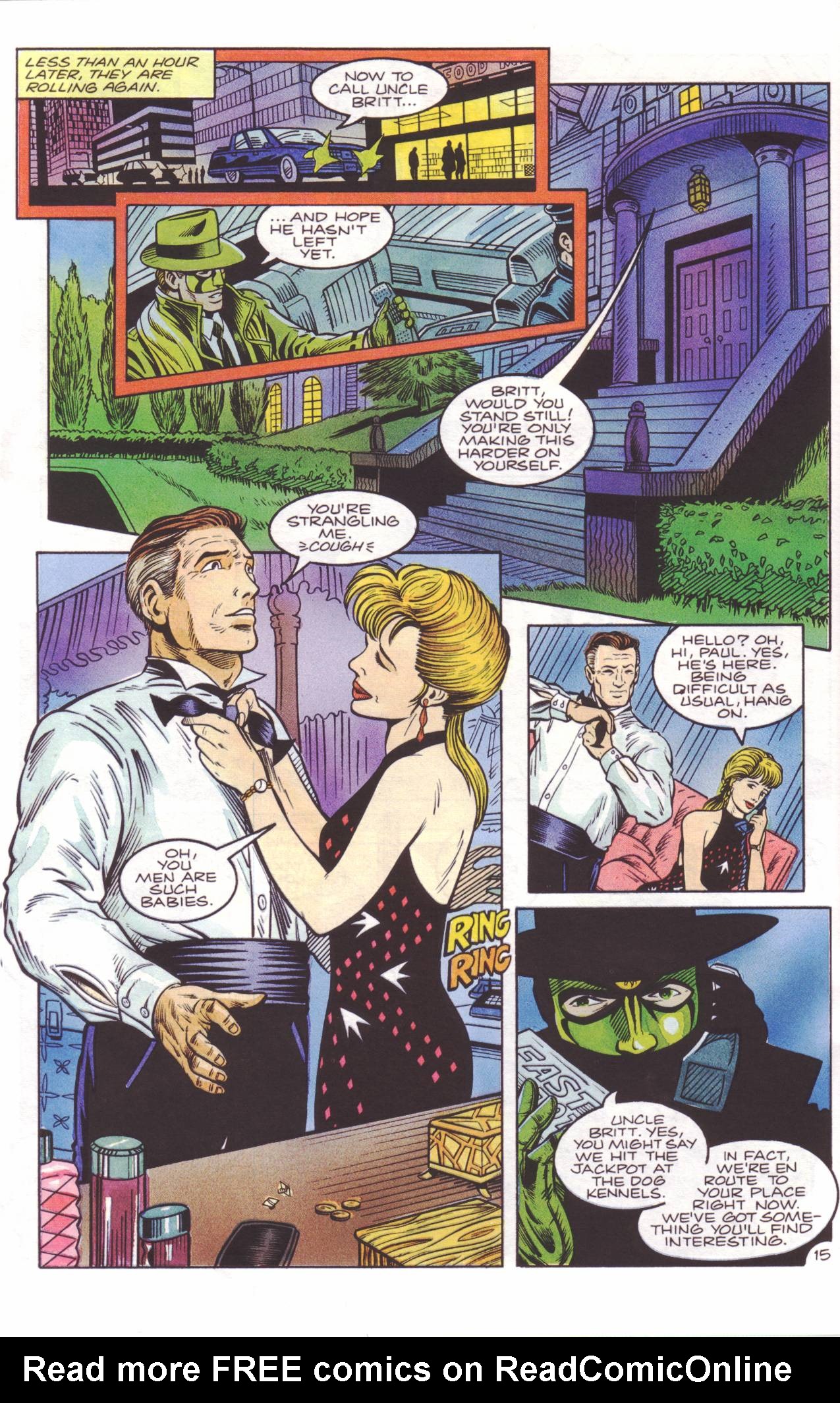 Read online The Green Hornet (1991) comic -  Issue #22 - 16