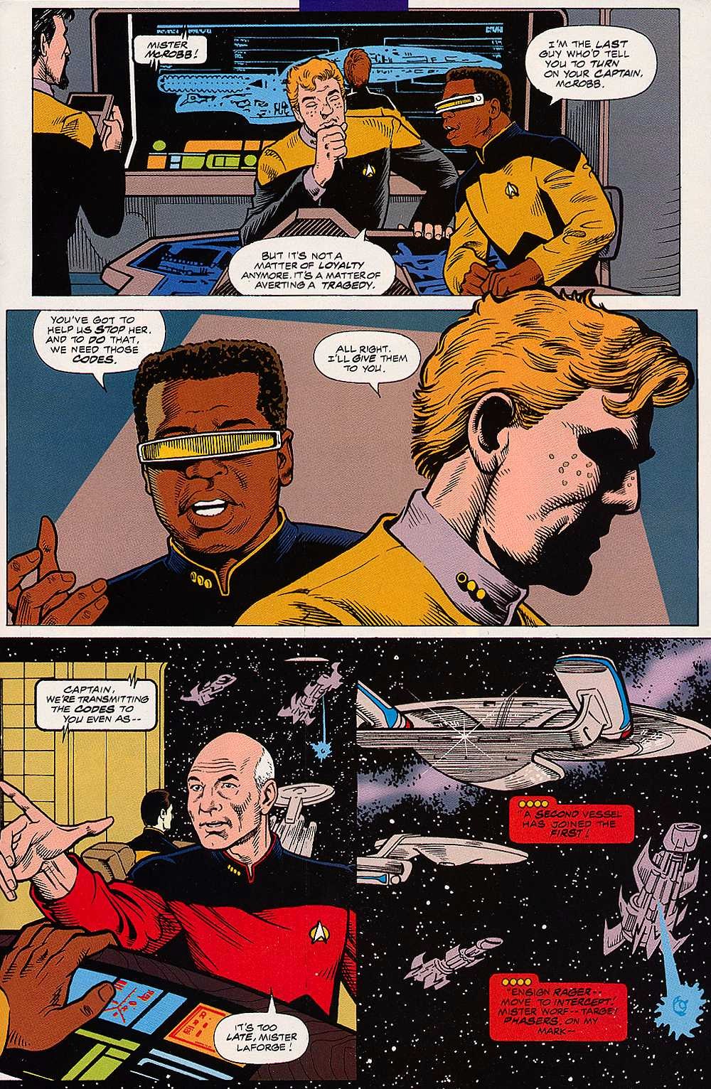 Read online Star Trek: The Next Generation (1989) comic -  Issue #77 - 21