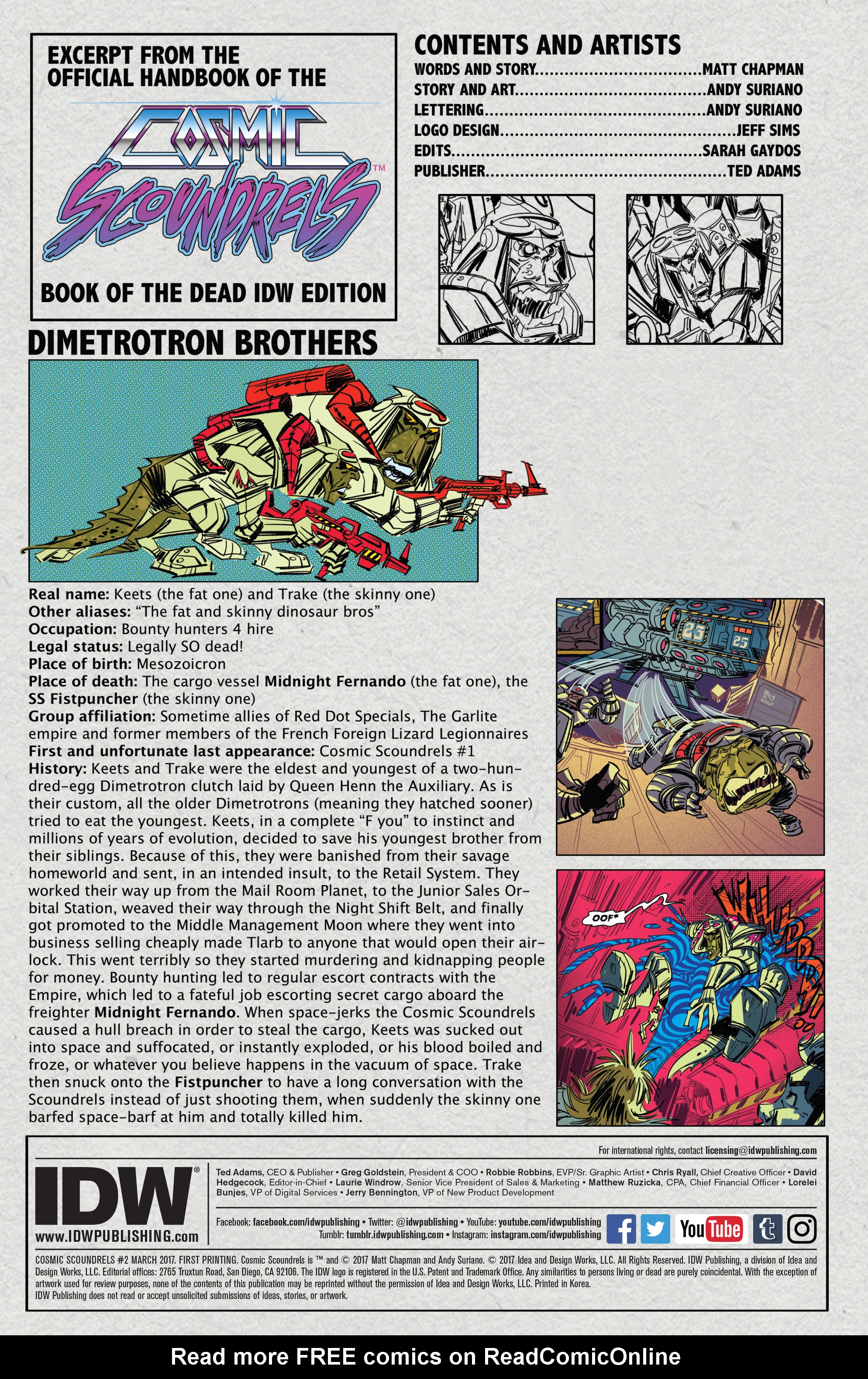 Read online Cosmic Scoundrels comic -  Issue #2 - 2
