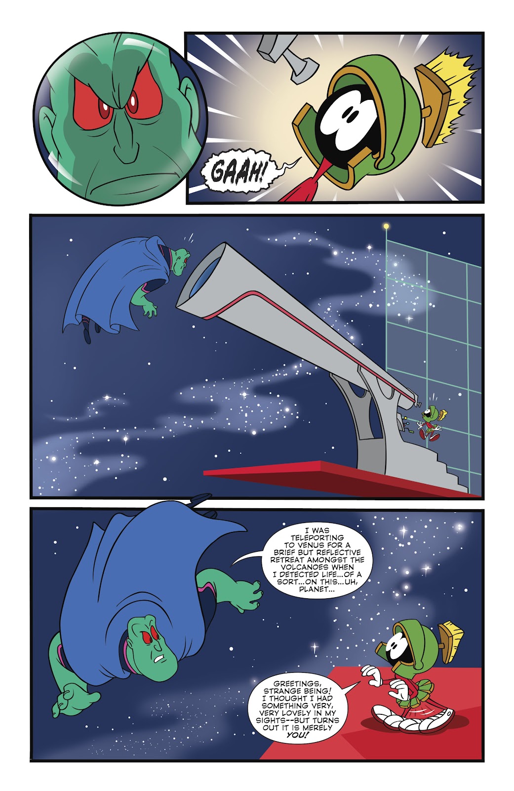 Martian Manhunter/Marvin the Martian Special issue Full - Page 35