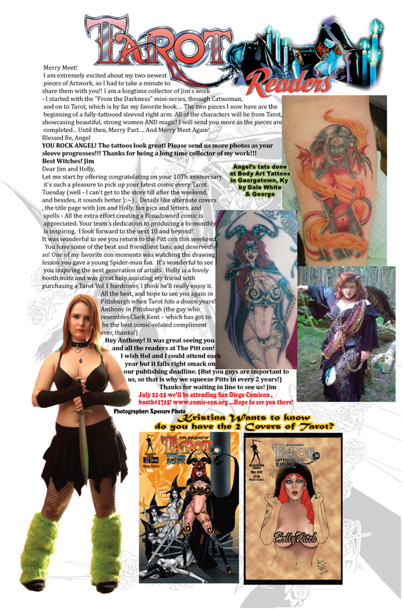 Read online Tarot: Witch of the Black Rose comic -  Issue #62 - 28