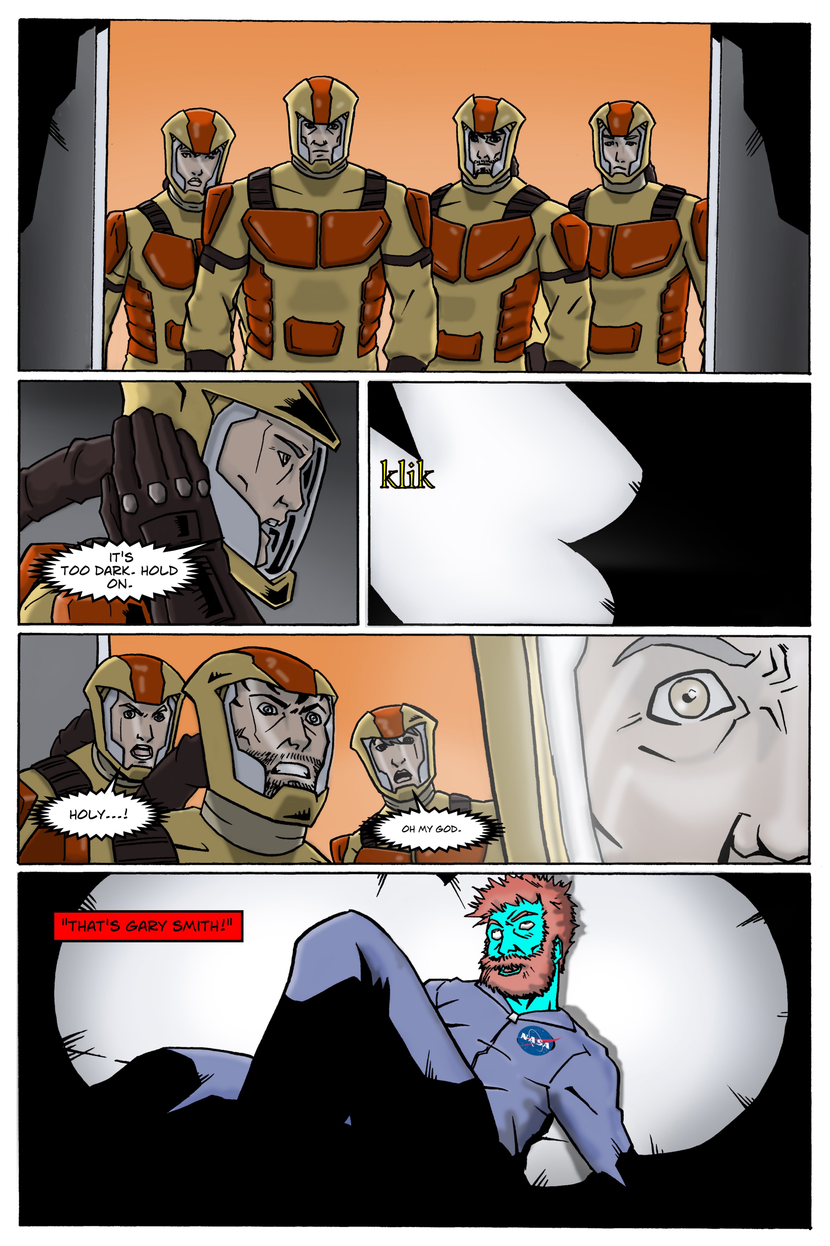 Read online Mars One comic -  Issue #1 - 21