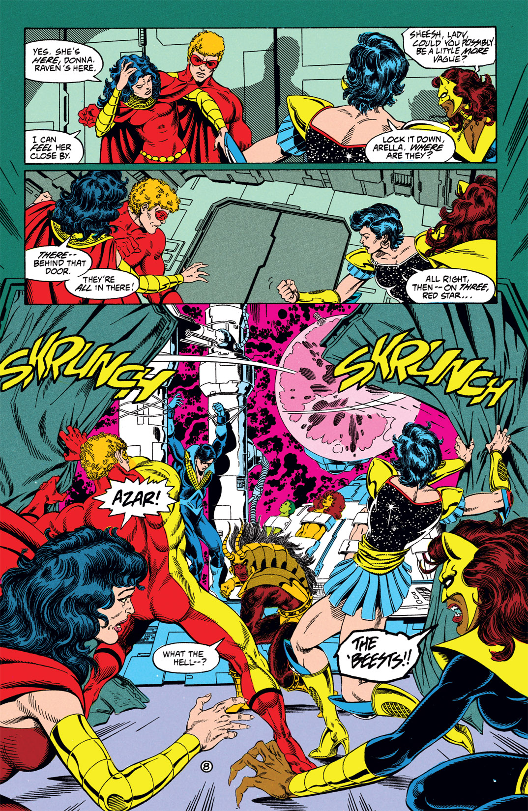 Read online The New Titans (1988) comic -  Issue #83 - 8