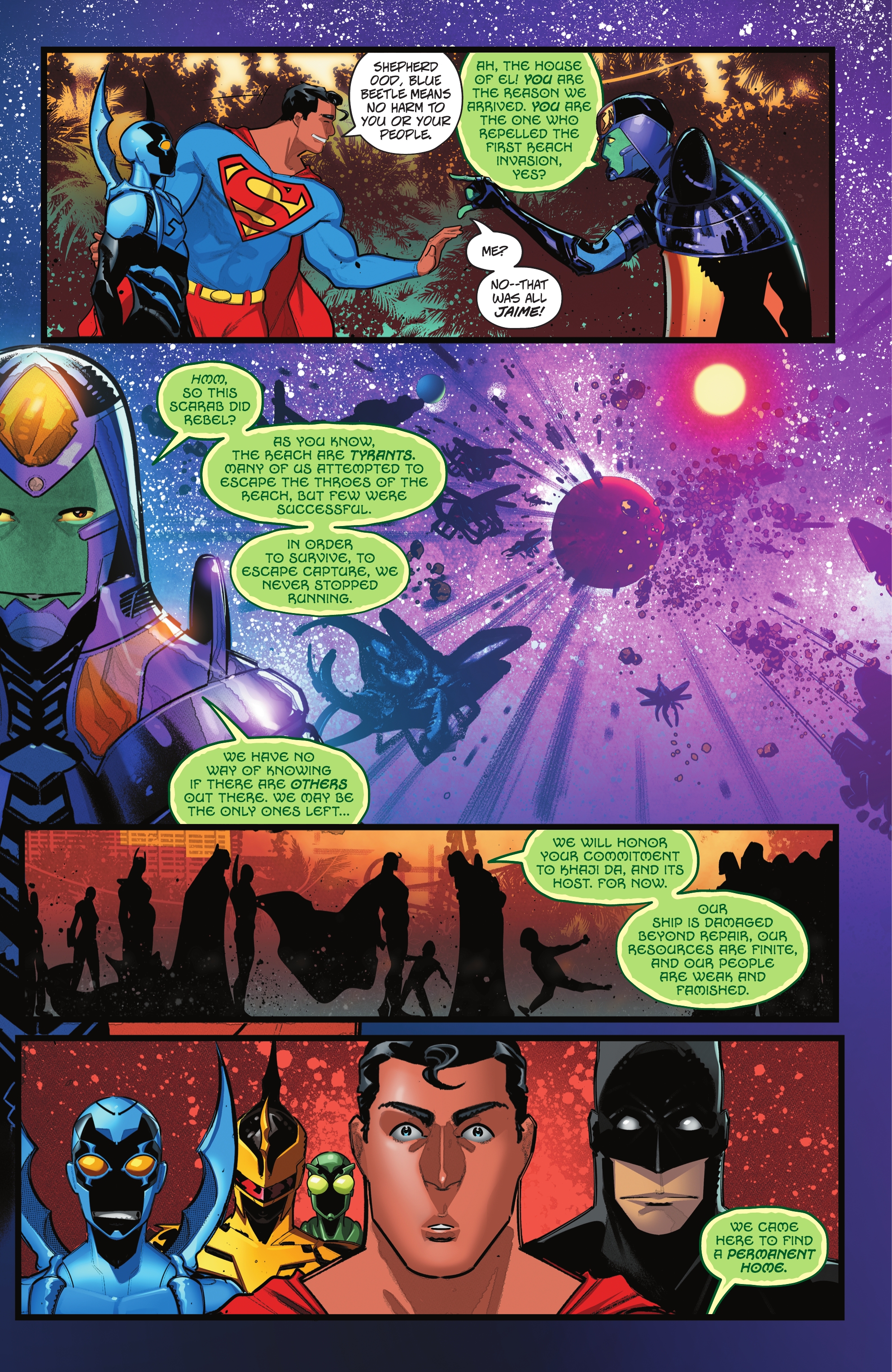 Read online Blue Beetle: Graduation Day comic -  Issue #6 - 16
