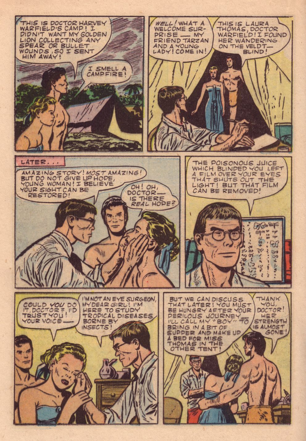 Read online Tarzan (1948) comic -  Issue #25 - 30