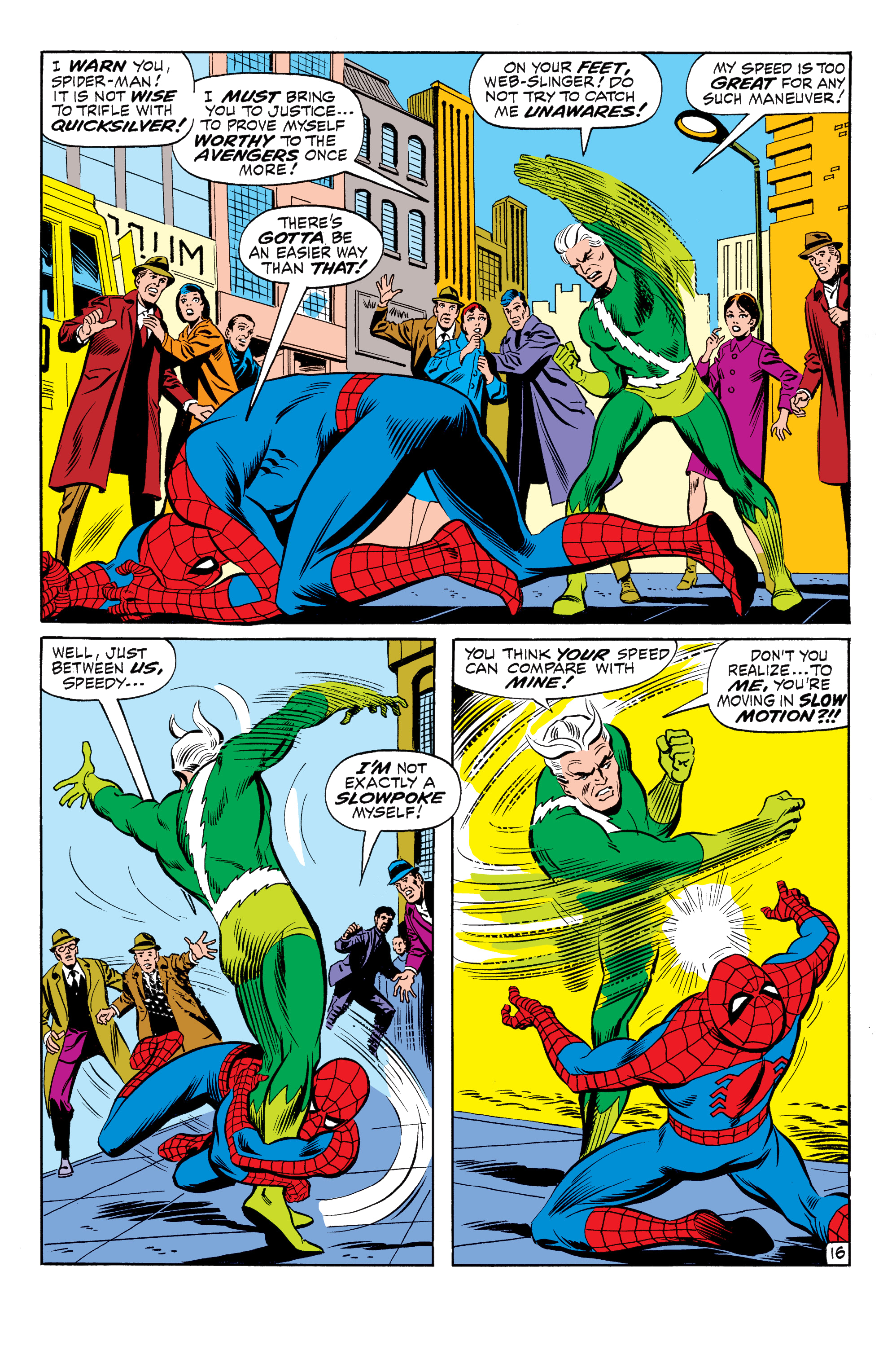 Read online Amazing Spider-Man Epic Collection comic -  Issue # The Secret of the Petrified Tablet (Part 2) - 33