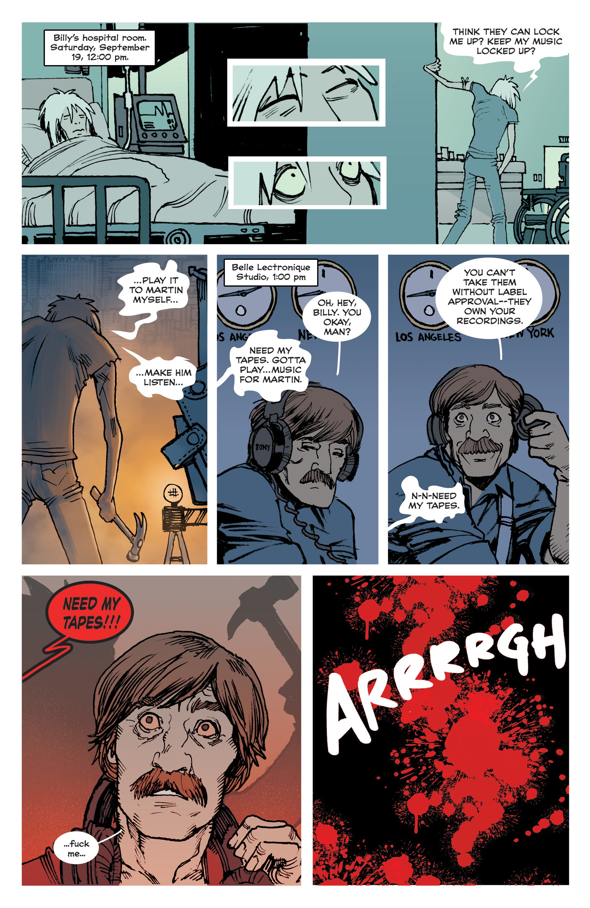 Read online Gunning For Hits comic -  Issue #6 - 9