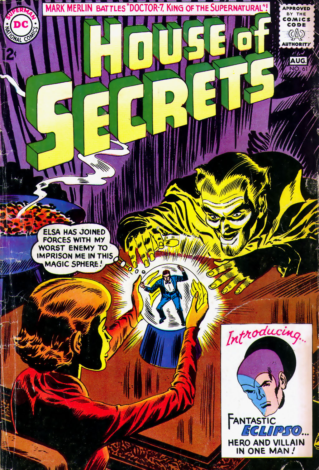 Read online House of Secrets (1956) comic -  Issue #61 - 1