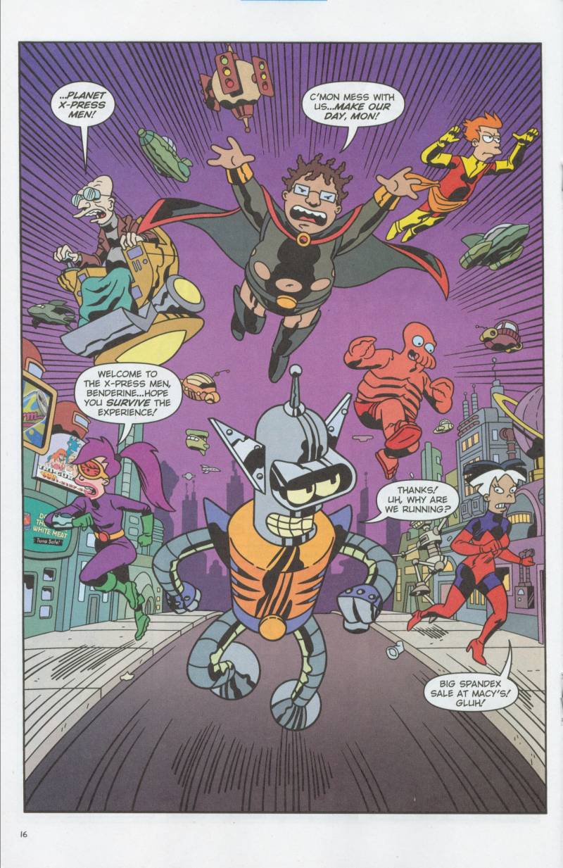 Read online Futurama Comics comic -  Issue #8 - 17