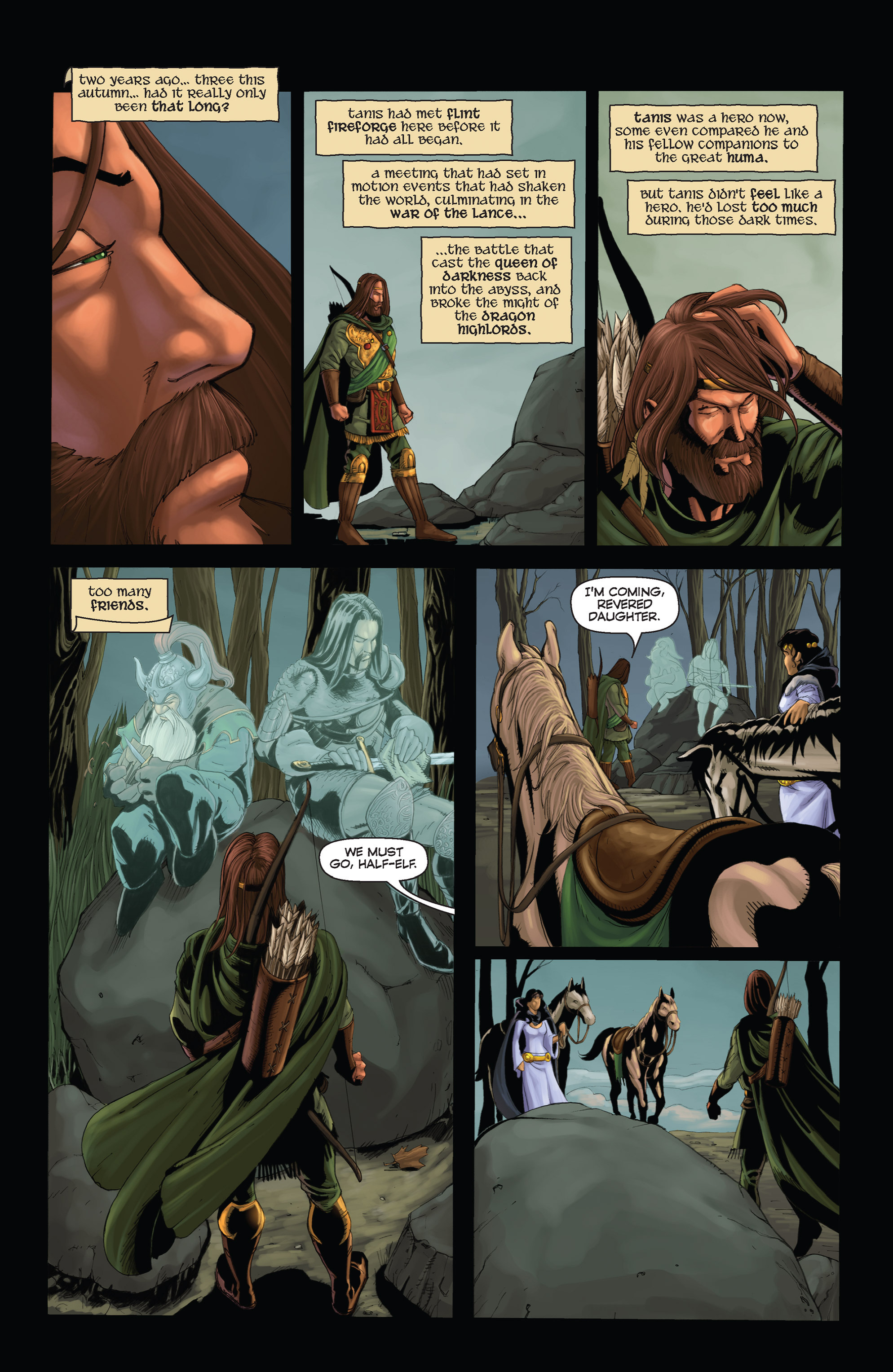 Read online Dragonlance Legends: Time of the Twins comic -  Issue # TPB - 14