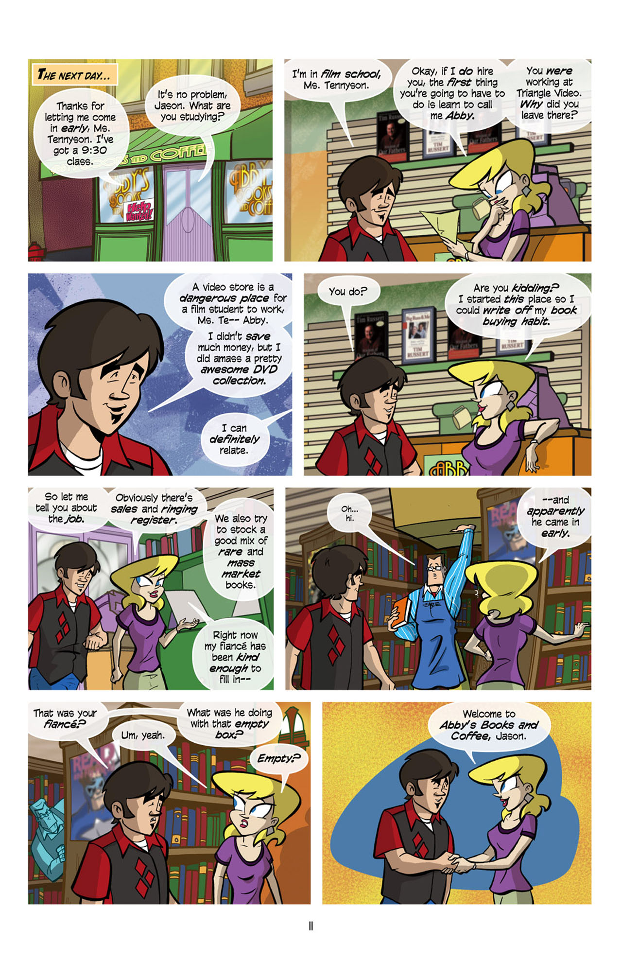 Read online Love and Capes comic -  Issue #8 - 13