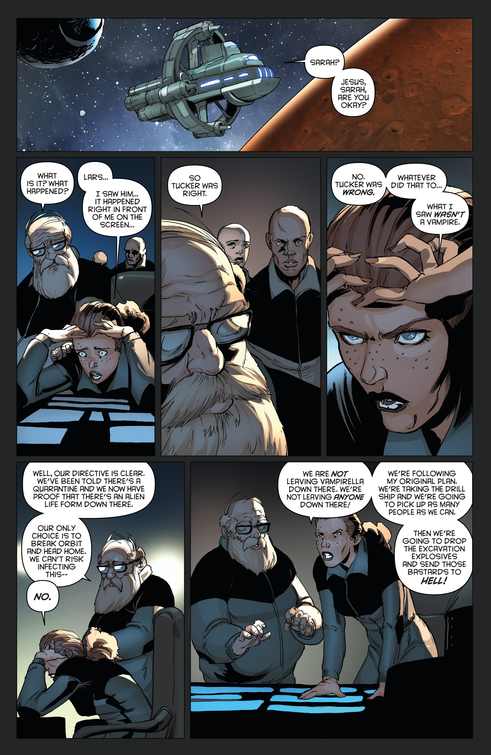 Read online Aliens/Vampirella comic -  Issue #6 - 3