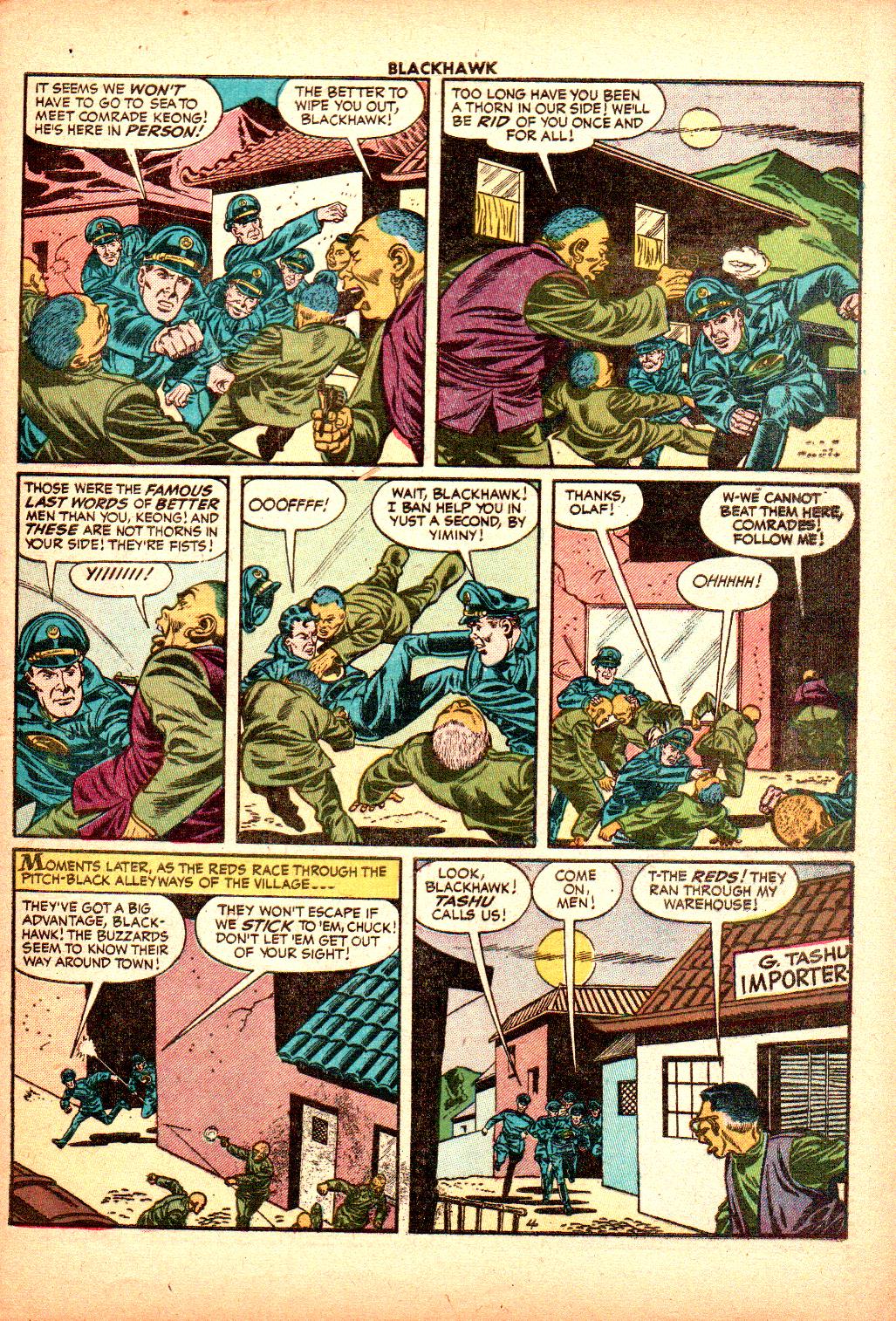 Read online Blackhawk (1957) comic -  Issue #106 - 29