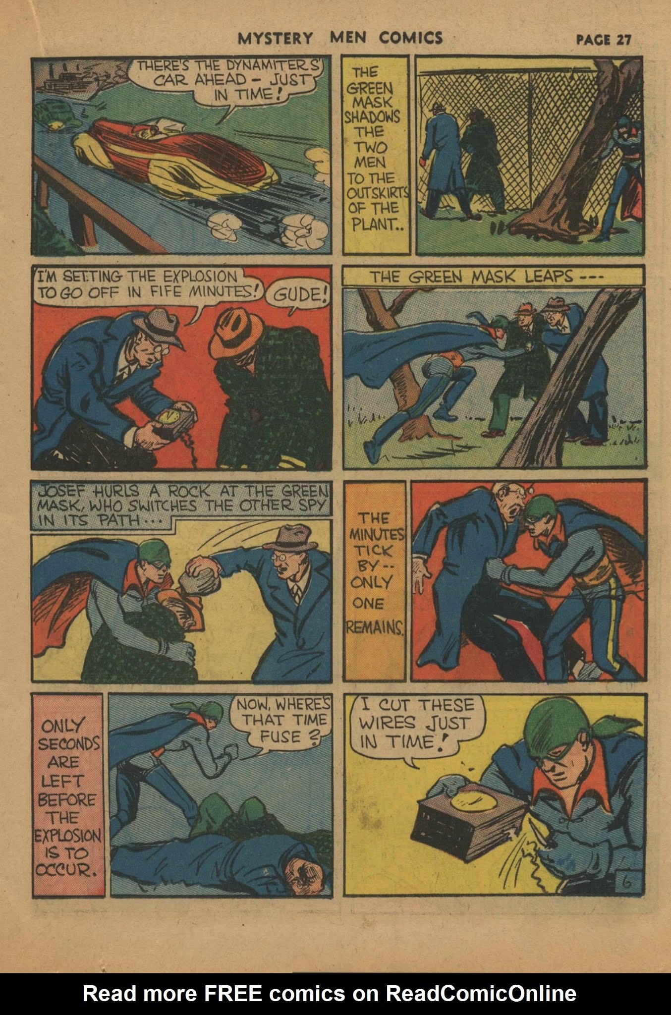 Read online Mystery Men Comics comic -  Issue #9 - 29