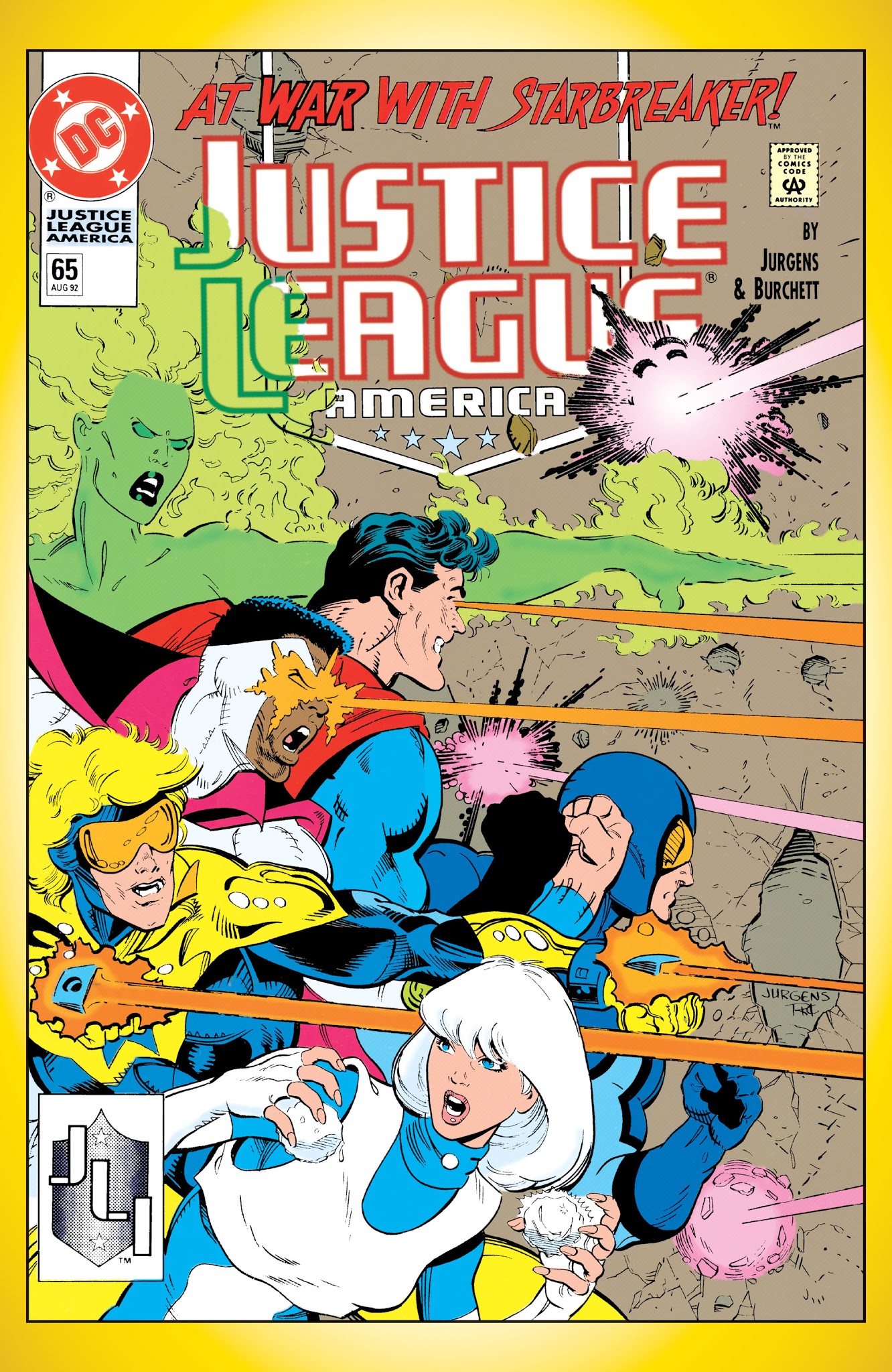 Read online Superman & The Justice League America comic -  Issue #1 - 137