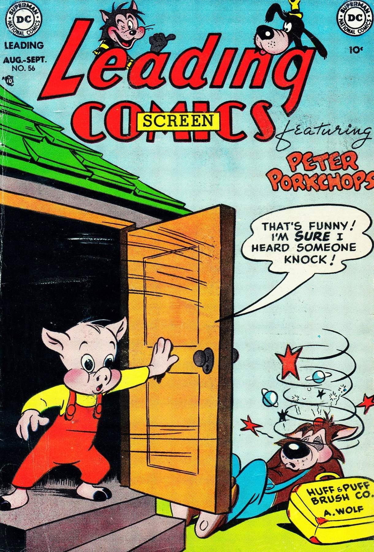 Read online Leading Screen Comics comic -  Issue #56 - 1