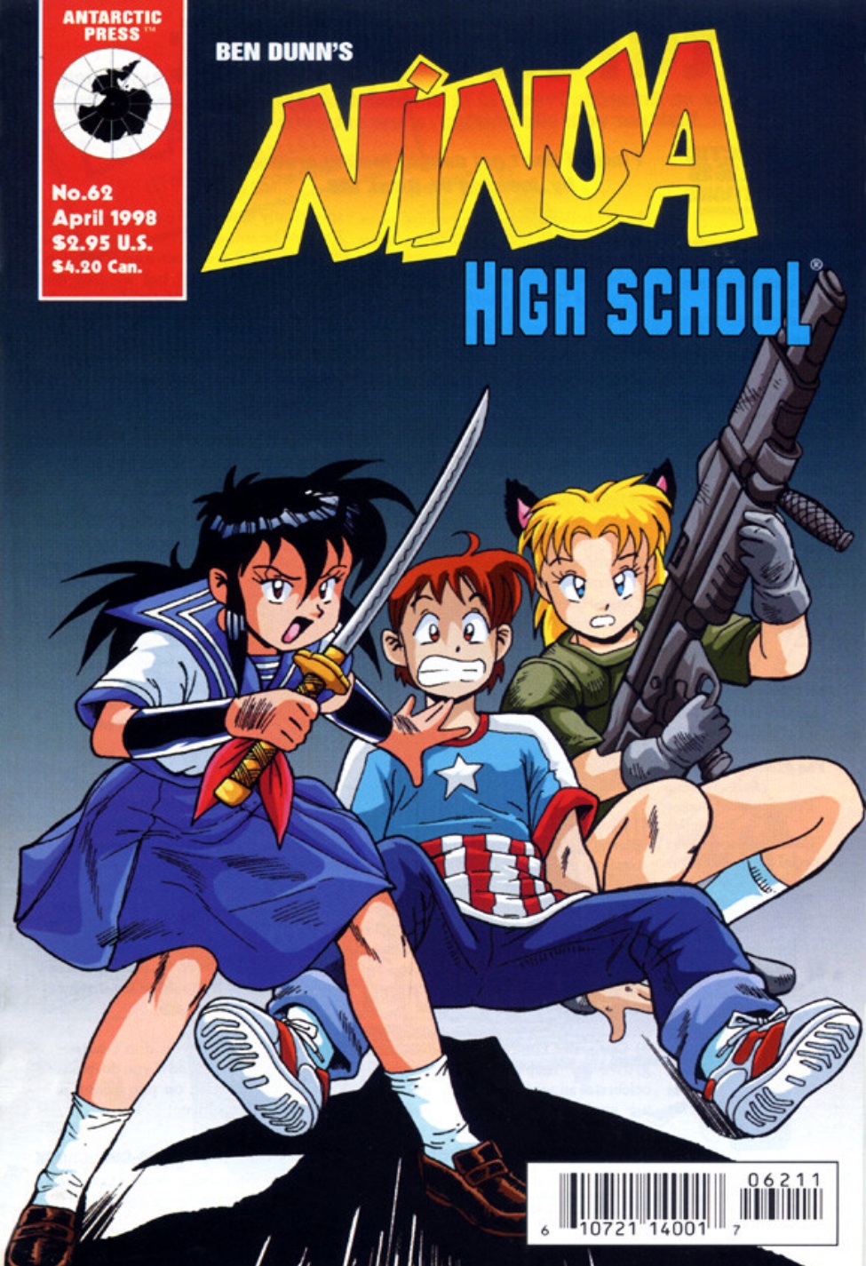 Read online Ninja High School (1986) comic -  Issue #62 - 1