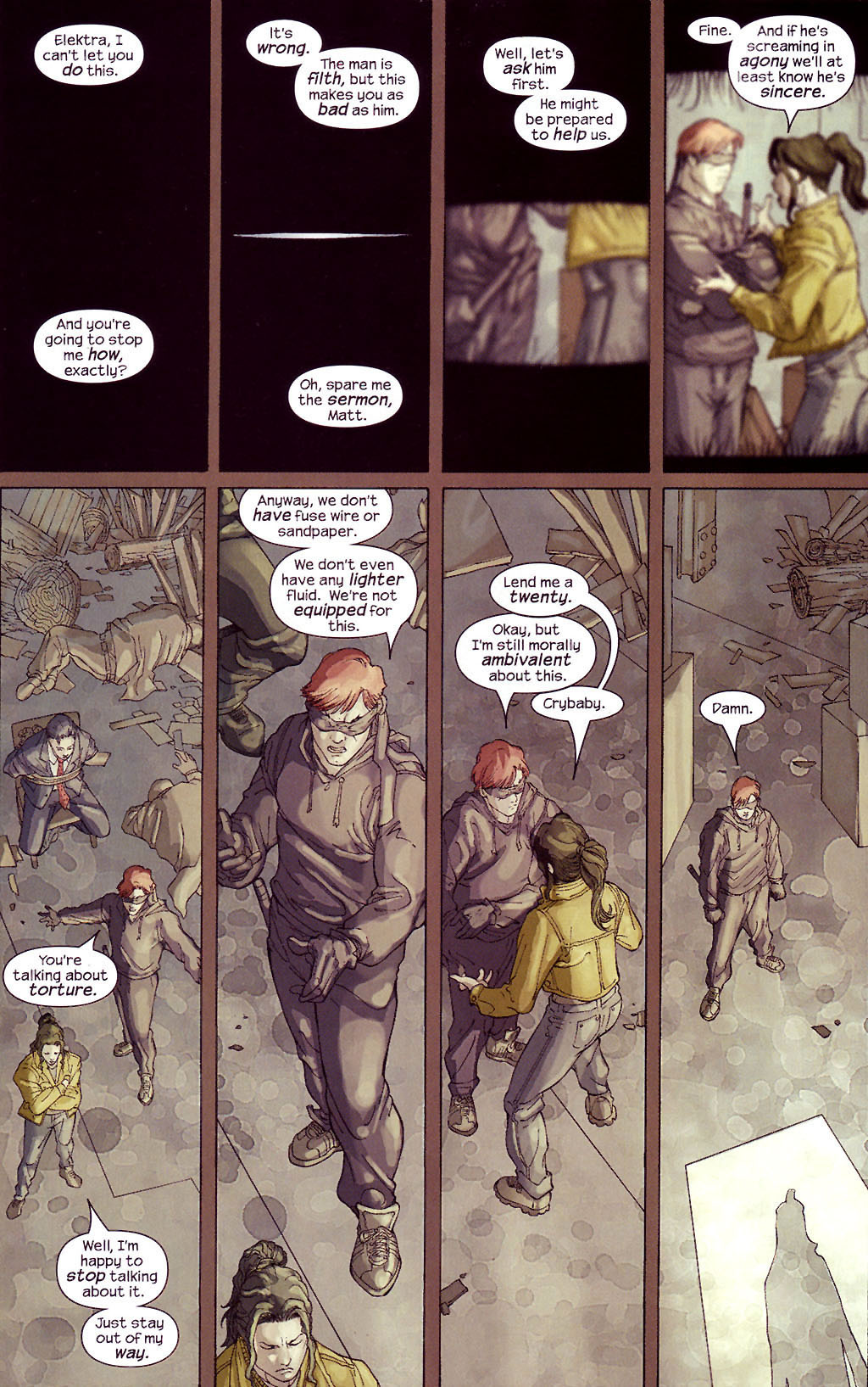 Read online Ultimate Elektra comic -  Issue #4 - 4