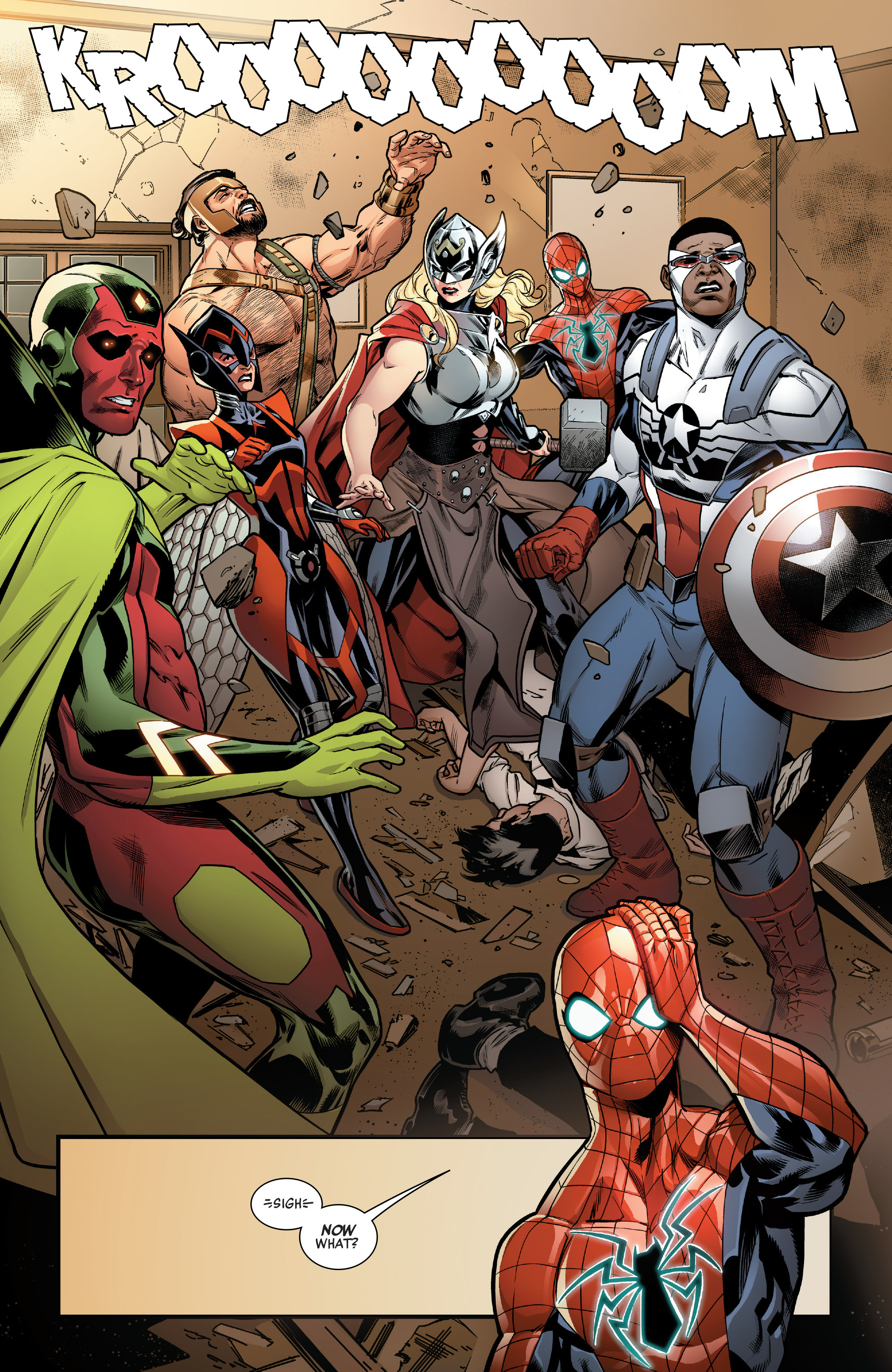 Read online Avengers (2016) comic -  Issue #1.MU - 16