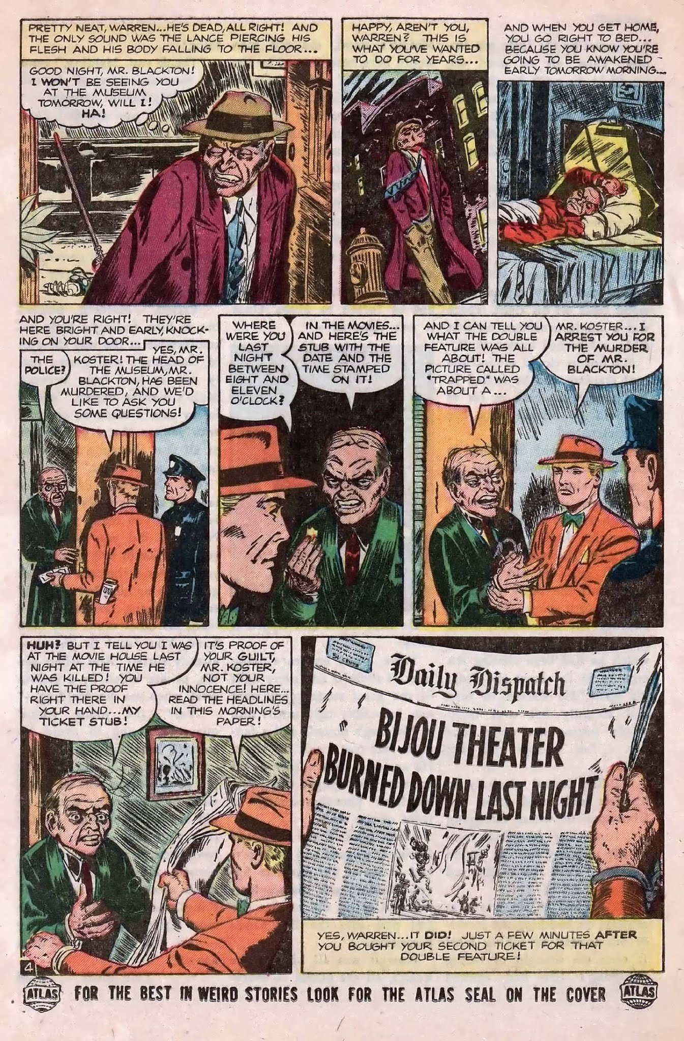 Read online Mystic (1951) comic -  Issue #30 - 25