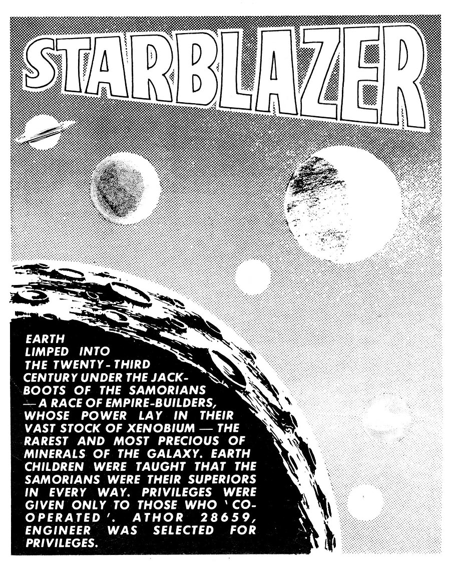Read online Starblazer comic -  Issue #34 - 2