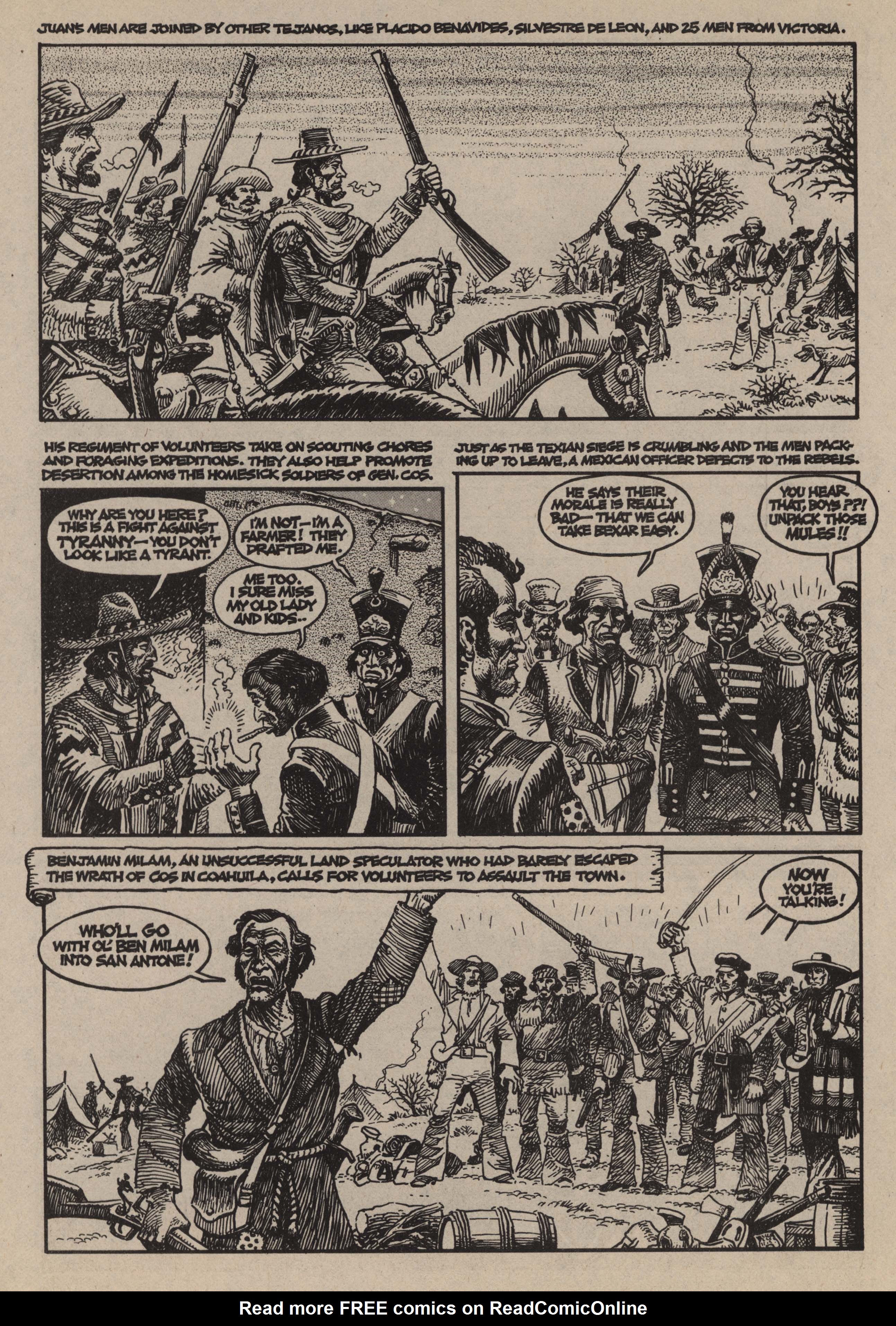 Read online Recuerden el Alamo comic -  Issue # Full - 32