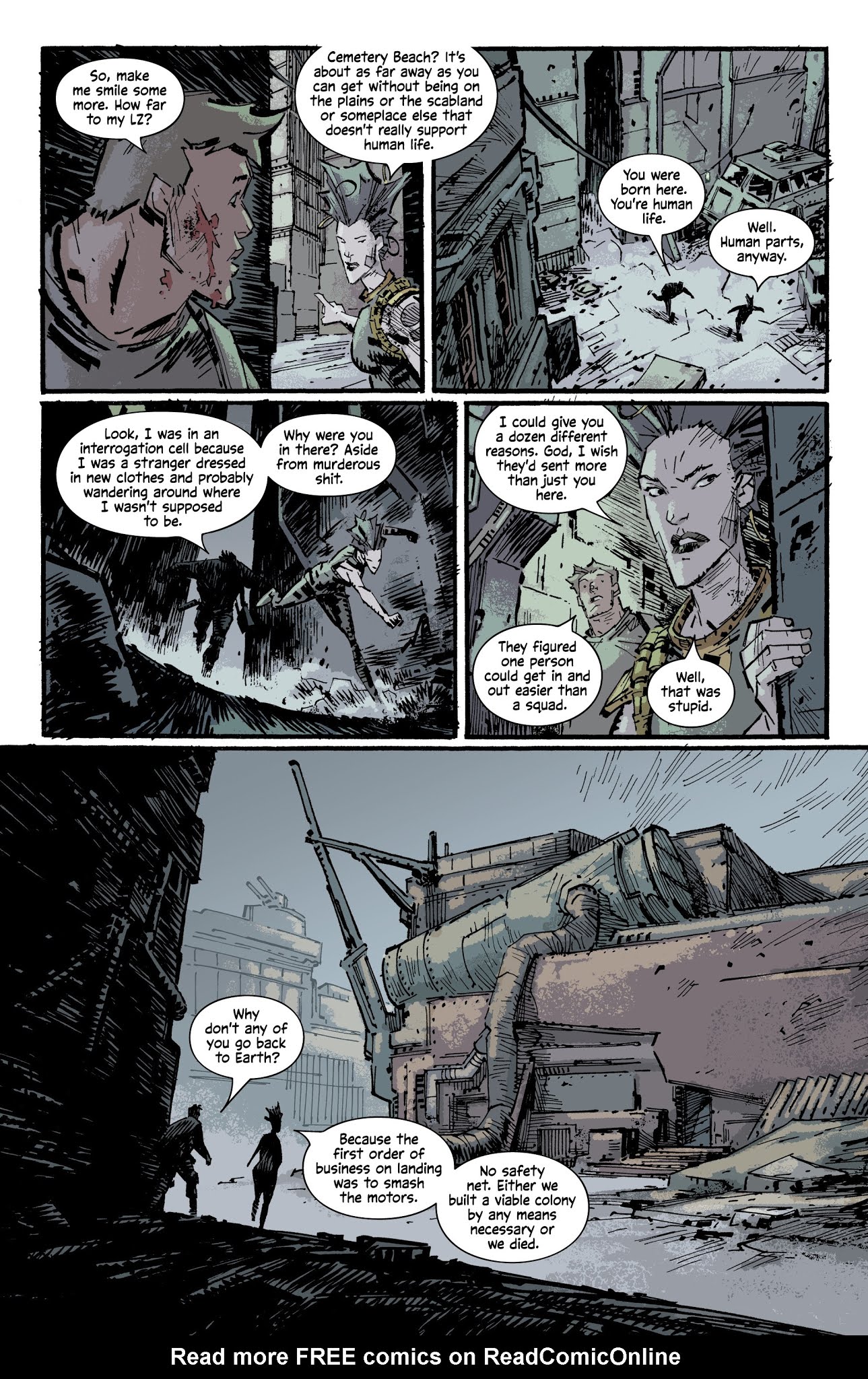 Read online Cemetery Beach comic -  Issue #2 - 16