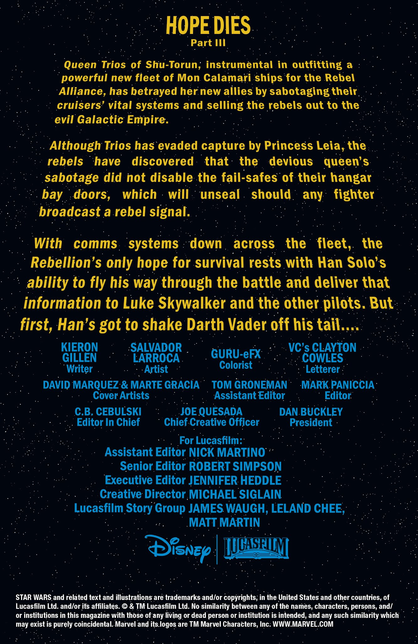 Read online Star Wars (2015) comic -  Issue #52 - 2