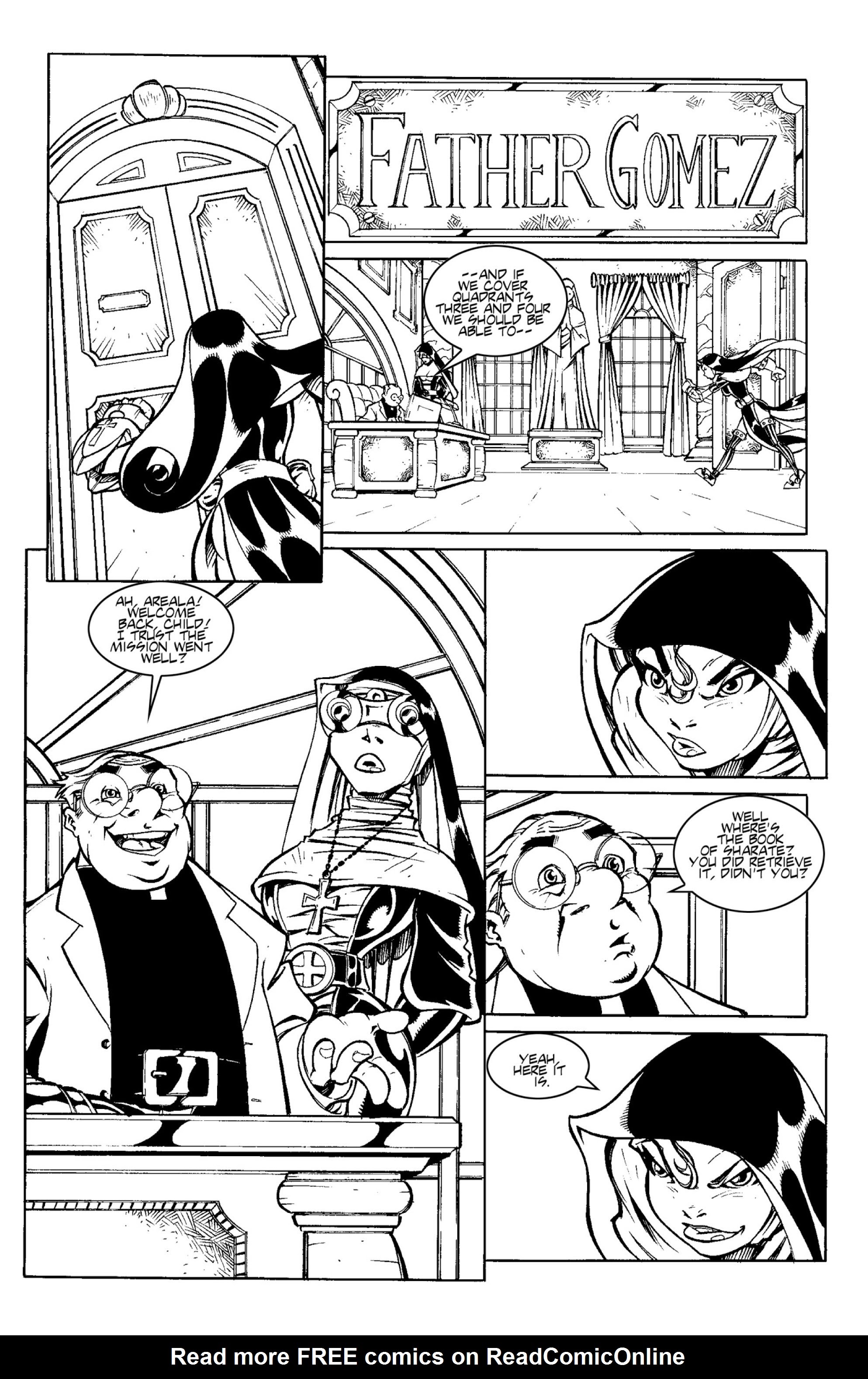 Read online Warrior Nun Areala: Armor of God comic -  Issue # TPB - 38