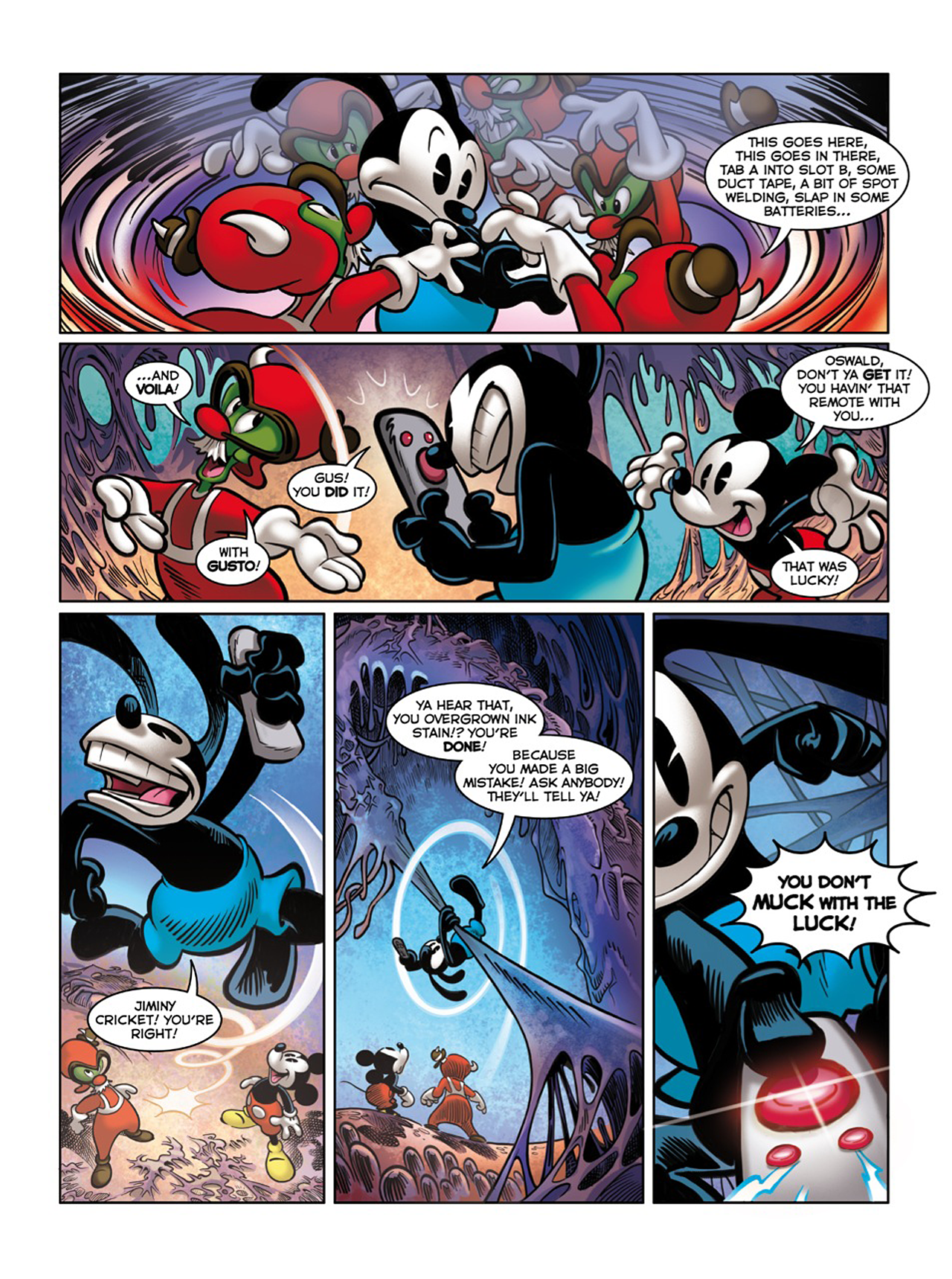 Read online Epic Mickey: The Graphic Novel comic -  Issue # Full - 60
