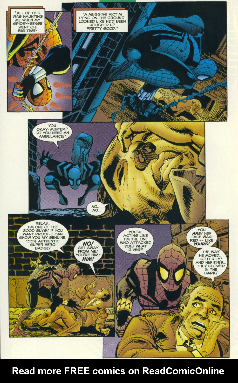 Read online The Sensational Spider-Man (1996) comic -  Issue #3 - 16