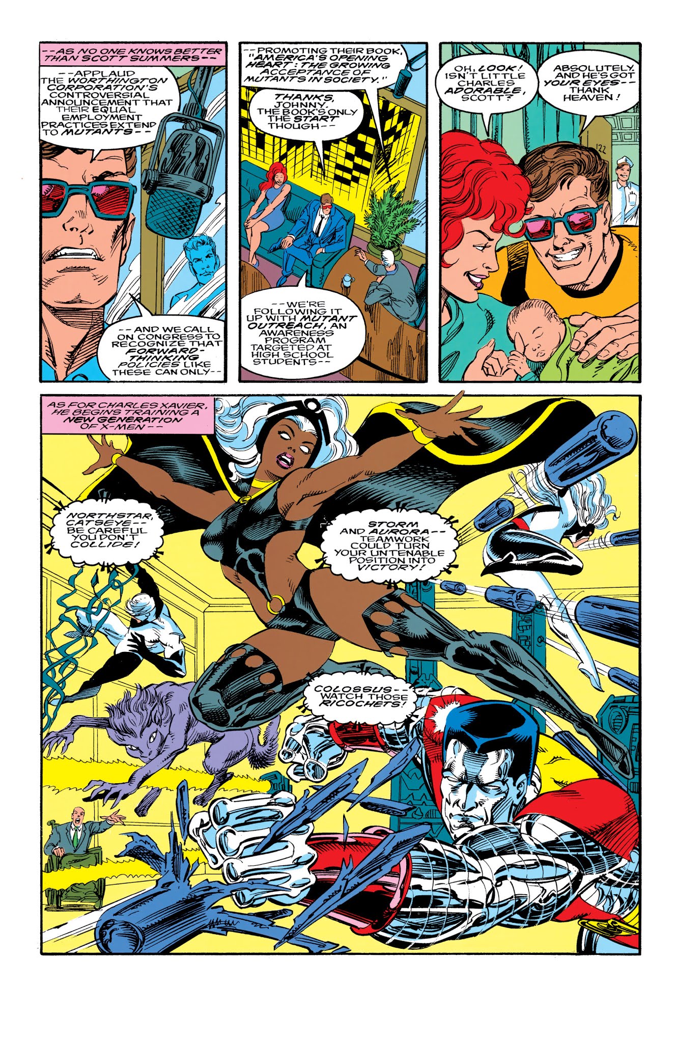Read online X-Men: The Wedding of Cyclops and Phoenix comic -  Issue # TPB Part 4 - 42