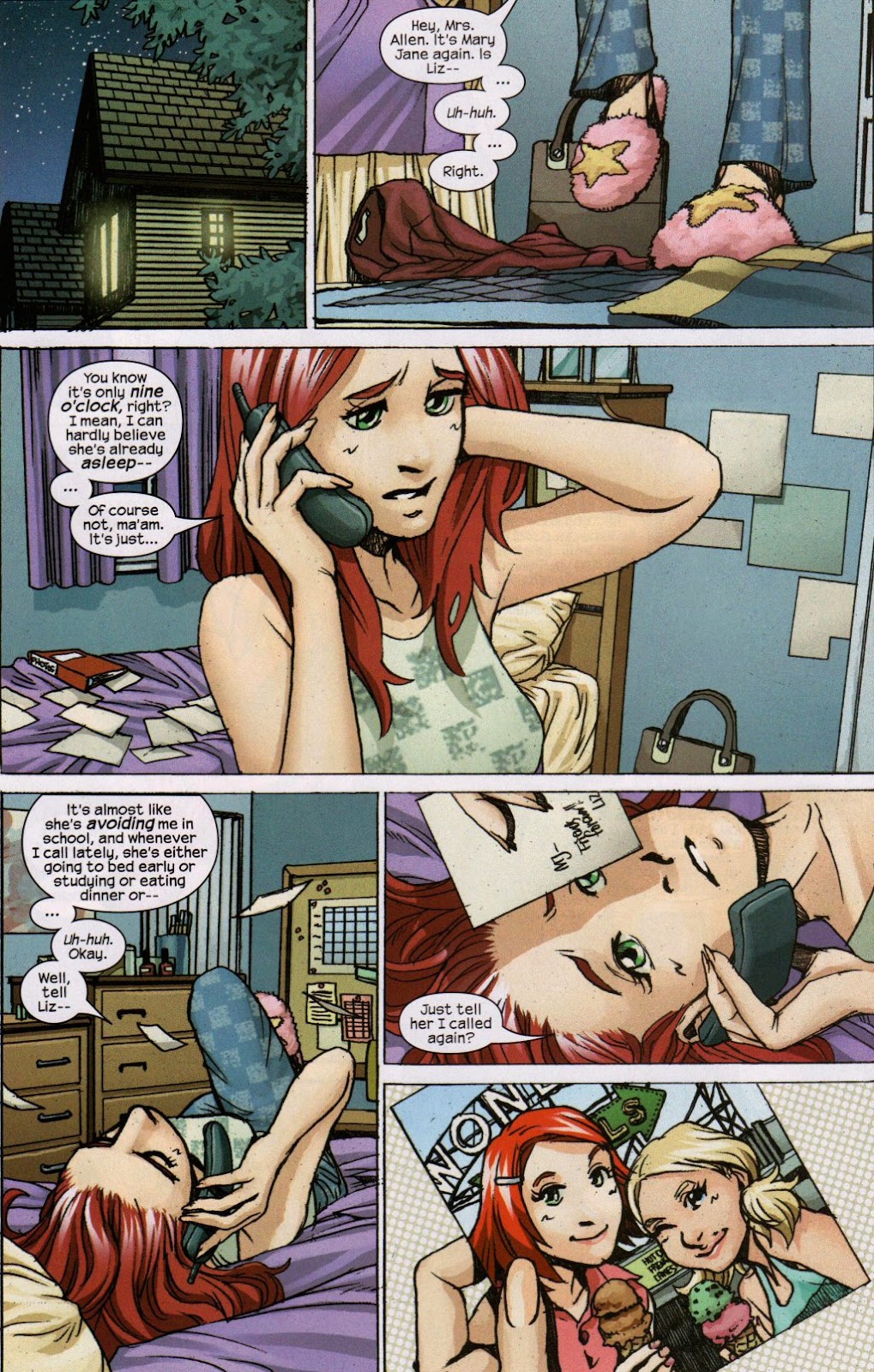 Mary Jane: Homecoming issue 1 - Page 8