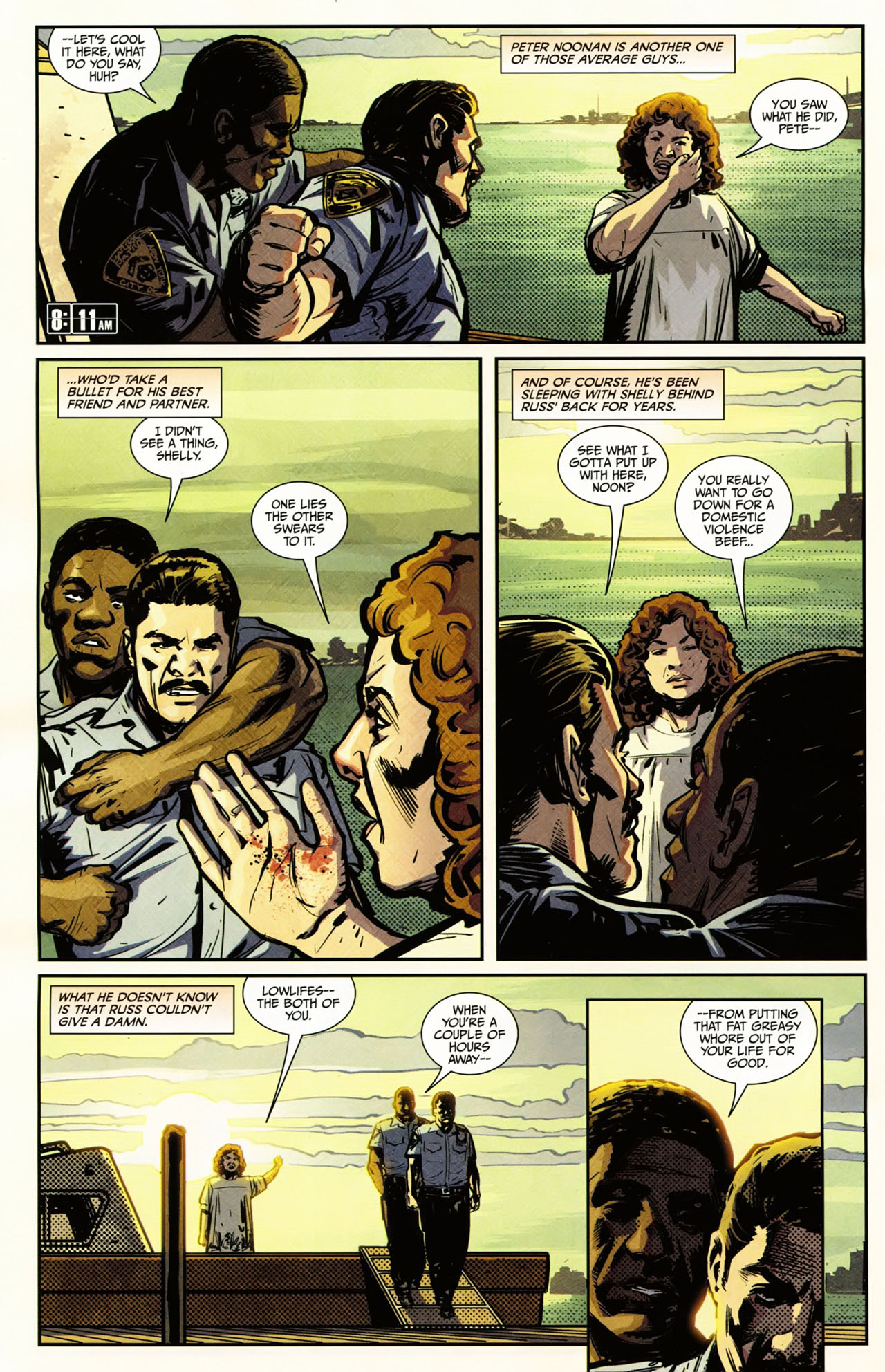 Read online Die Hard: Year One comic -  Issue #1 - 10