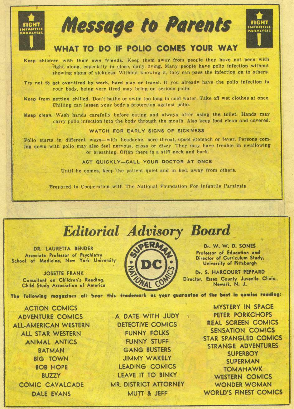 Read online Adventure Comics (1938) comic -  Issue #167 - 38