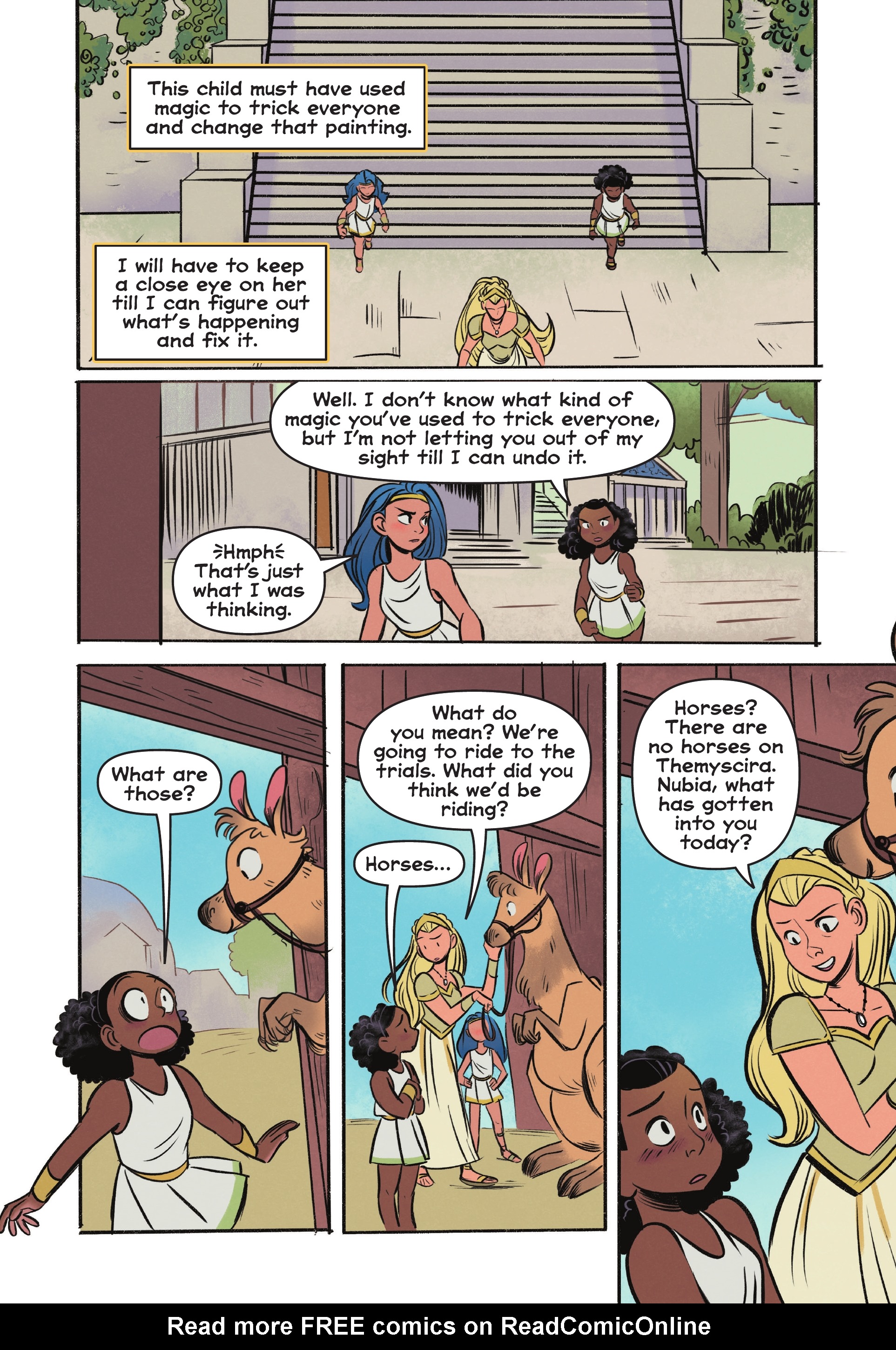 Read online Diana and Nubia: Princesses of the Amazons comic -  Issue # TPB (Part 1) - 41