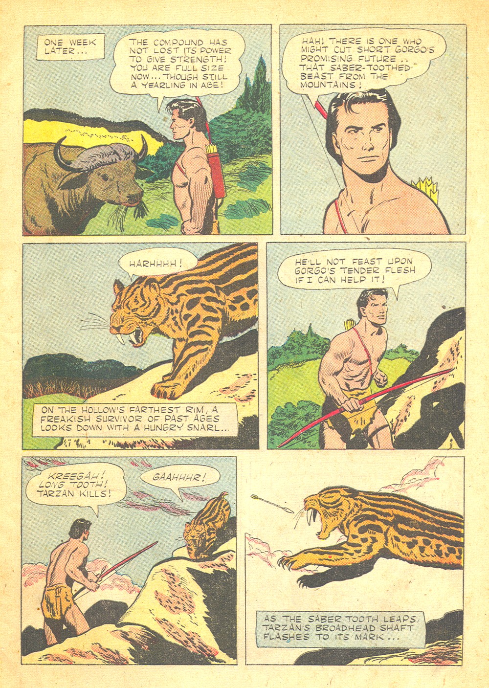 Read online Tarzan (1948) comic -  Issue #57 - 5