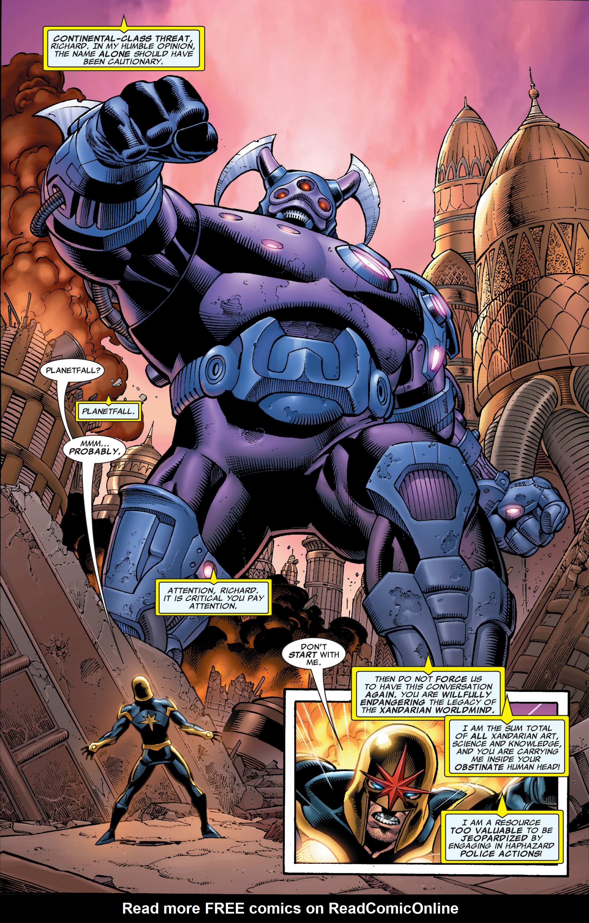 Read online Nova (2007) comic -  Issue # _TPB 1 (Part 1) - 7