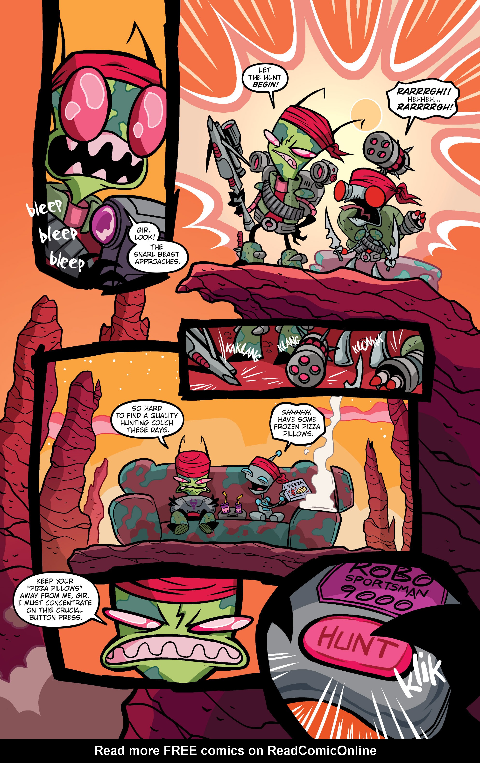 Read online Invader Zim comic -  Issue #10 - 12