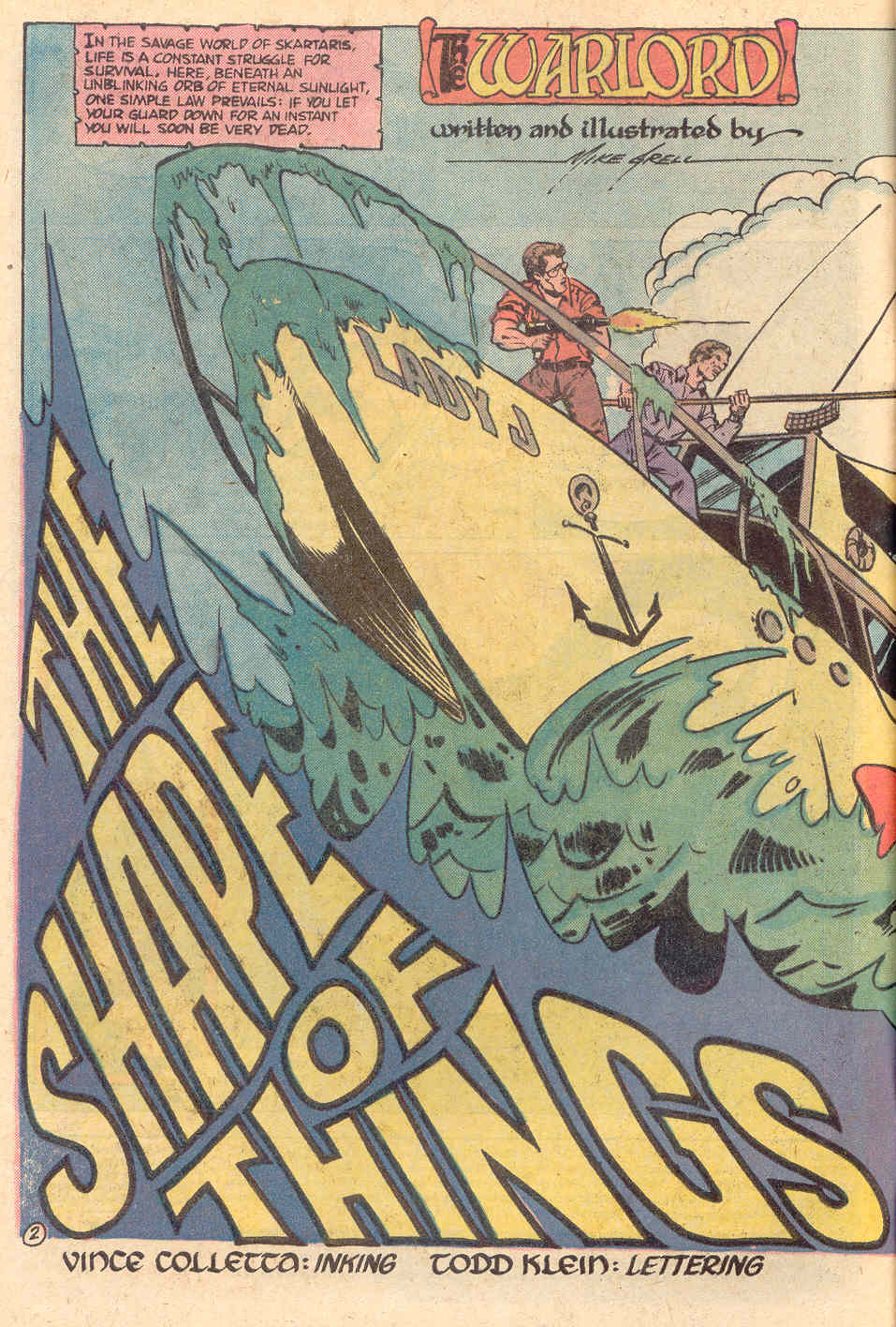 Read online Warlord (1976) comic -  Issue #38 - 3