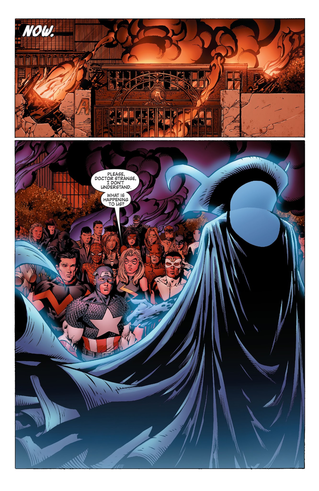 Read online Avengers Disassembled comic -  Issue #4 - 4