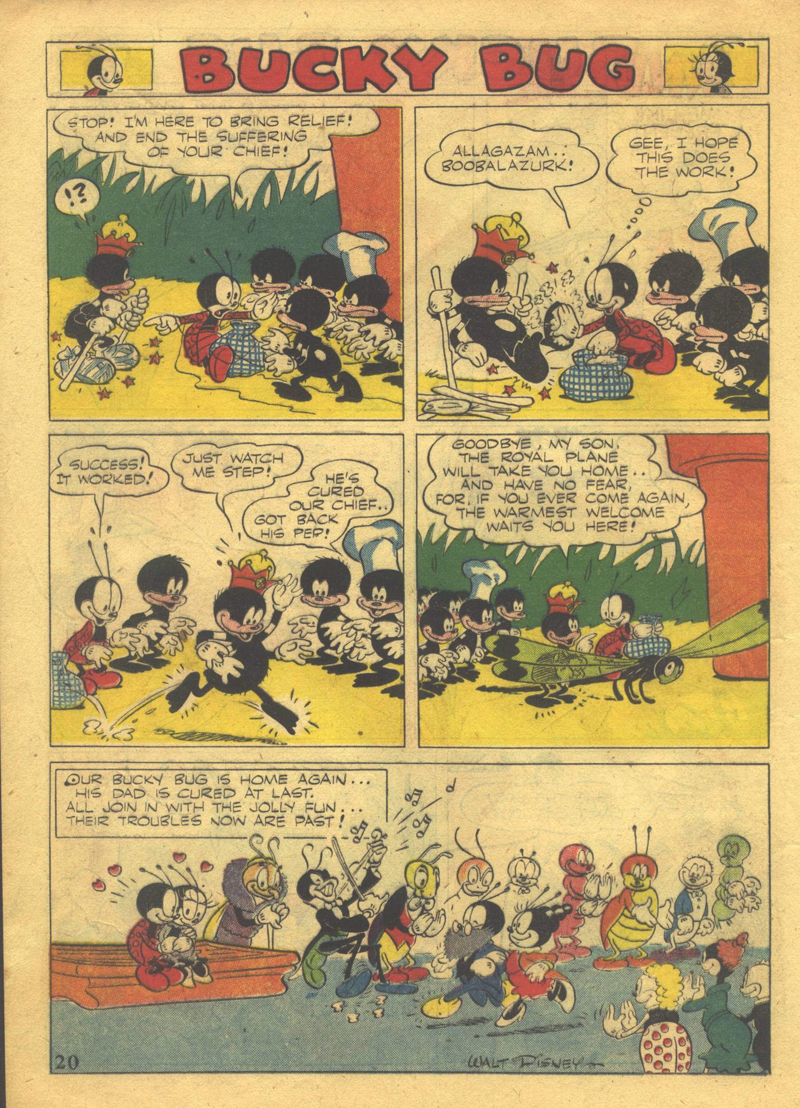 Read online Walt Disney's Comics and Stories comic -  Issue #39 - 22