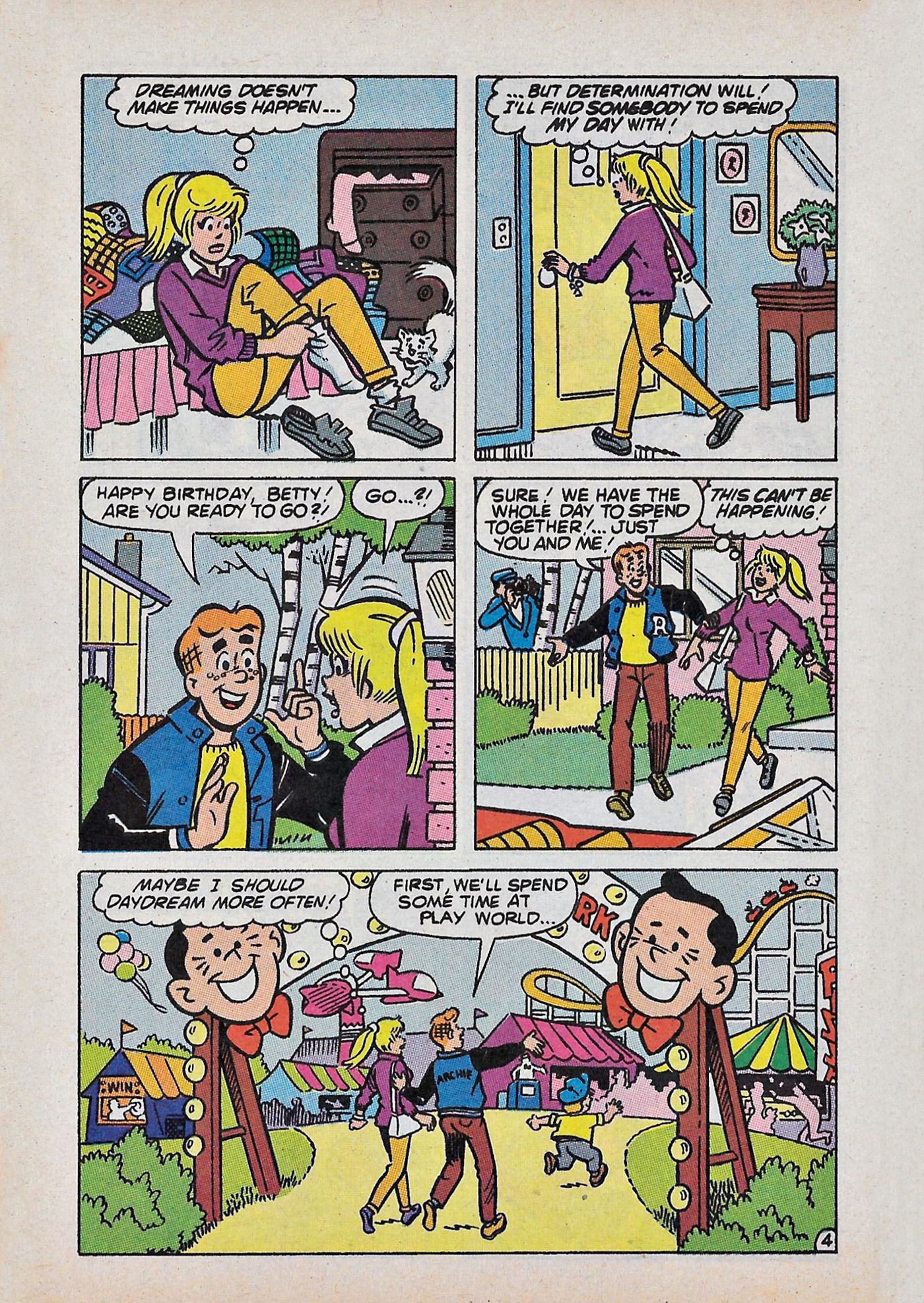 Read online Betty and Veronica Digest Magazine comic -  Issue #56 - 70