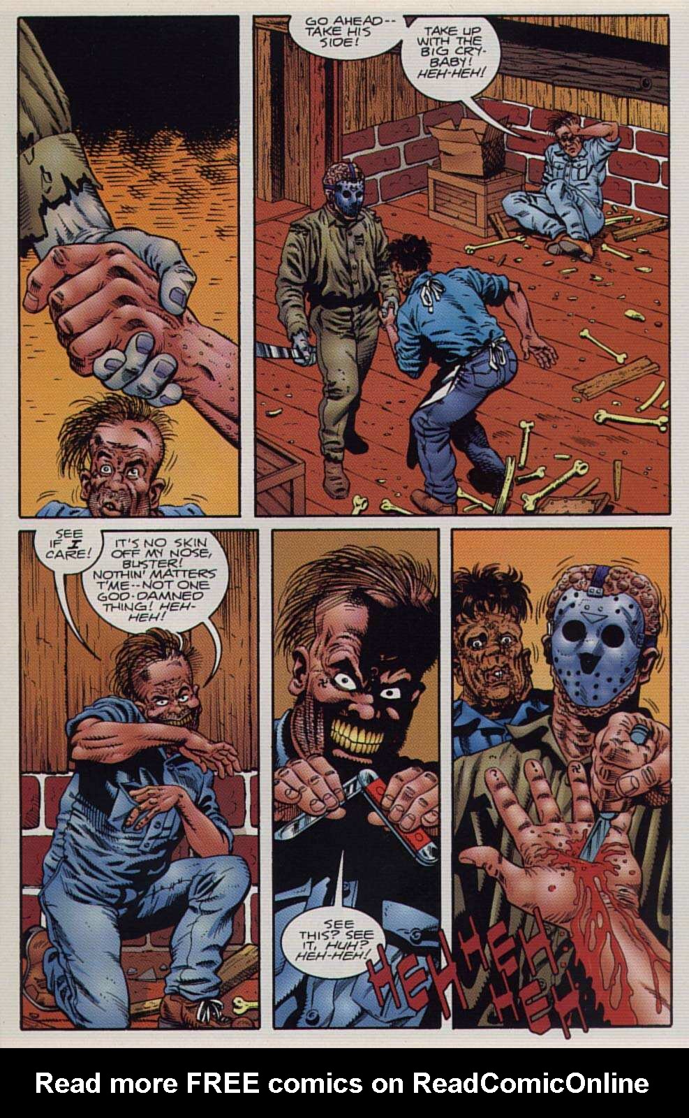 Read online Jason vs Leatherface comic -  Issue #2 - 25