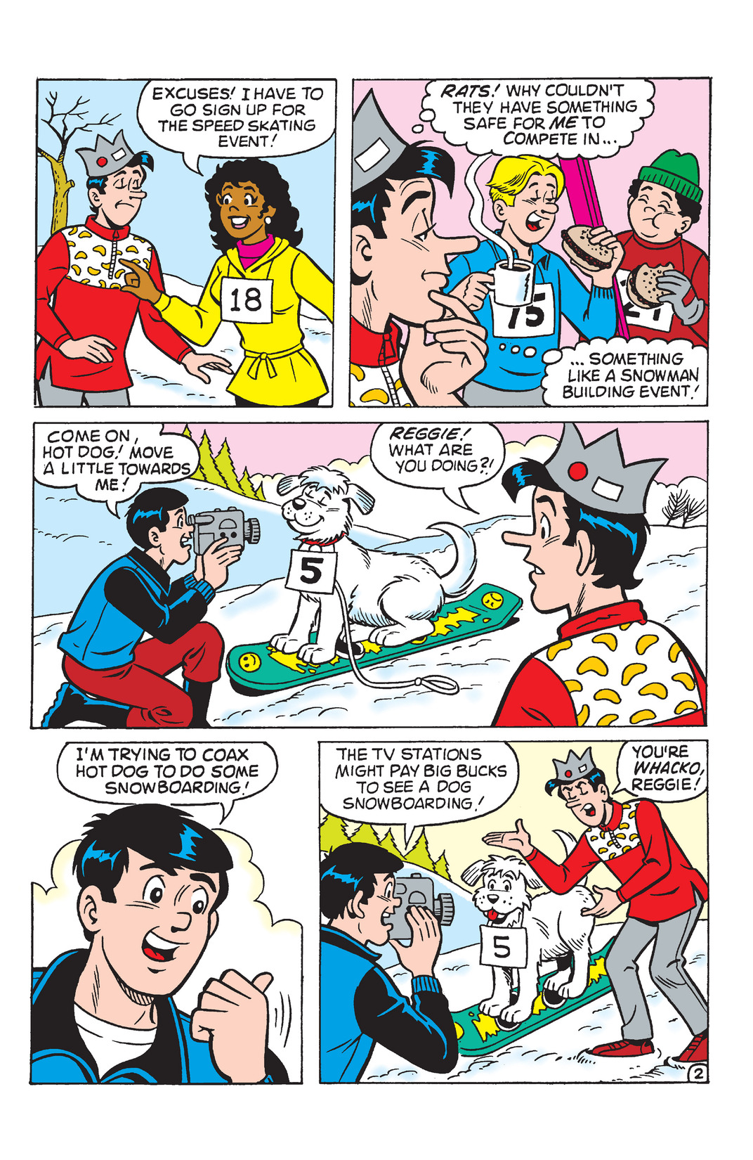 Read online World of Archie: Xtreme Winter comic -  Issue # Full - 54