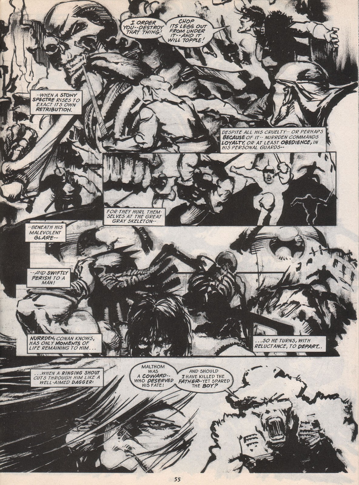 The Savage Sword Of Conan issue 222 - Page 55