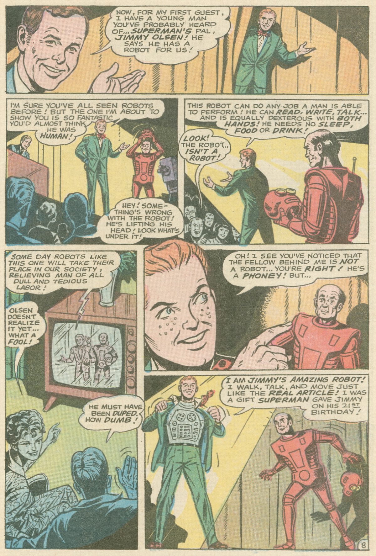Read online Superman's Pal Jimmy Olsen comic -  Issue #123 - 24