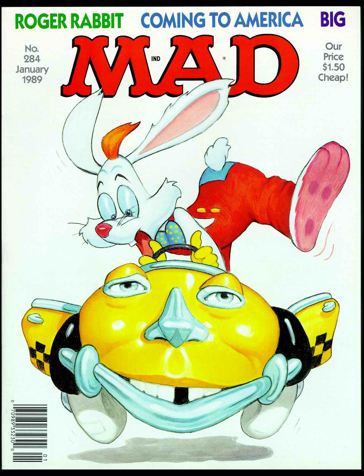 Read online MAD comic -  Issue #284 - 1