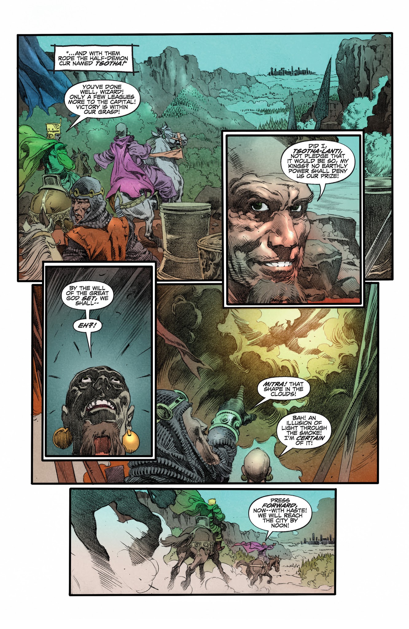 Read online King Conan: The Scarlet Citadel comic -  Issue # TPB - 84