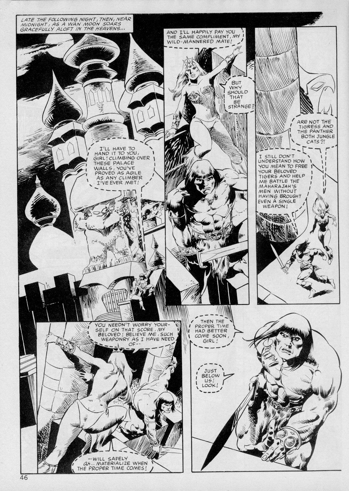 Read online The Savage Sword Of Conan comic -  Issue #103 - 45